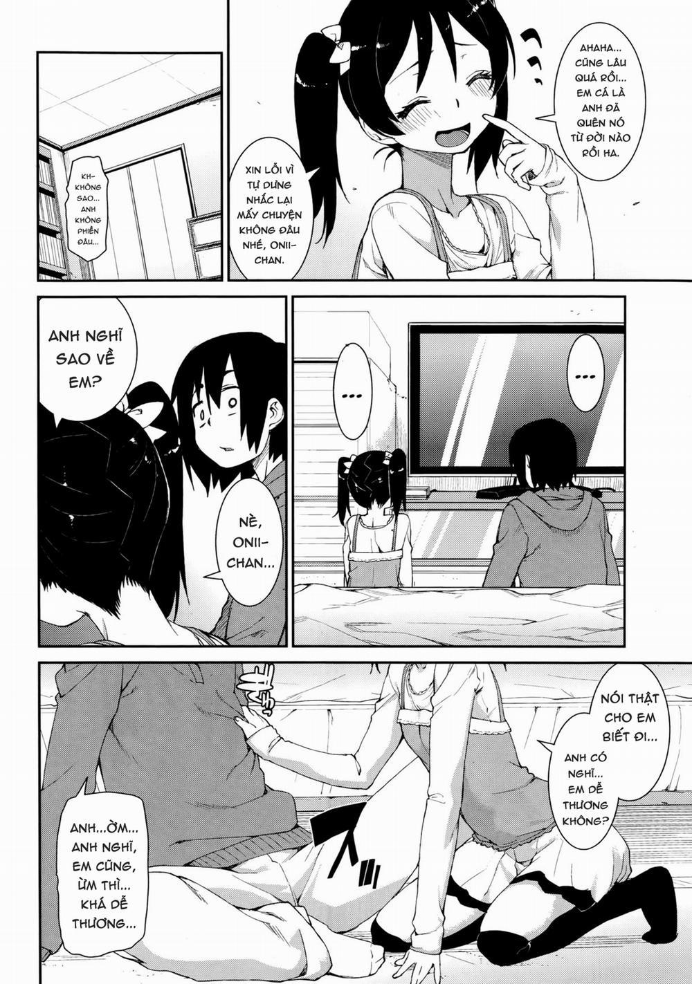 HentaiVN.net - Ảnh 6 - Cô Em Gái Láu Cá Và Sự Khả Ái Đáng Ngờ! [Itazuragokoro to Koigokoro; Mischief and Love] - Oneshot