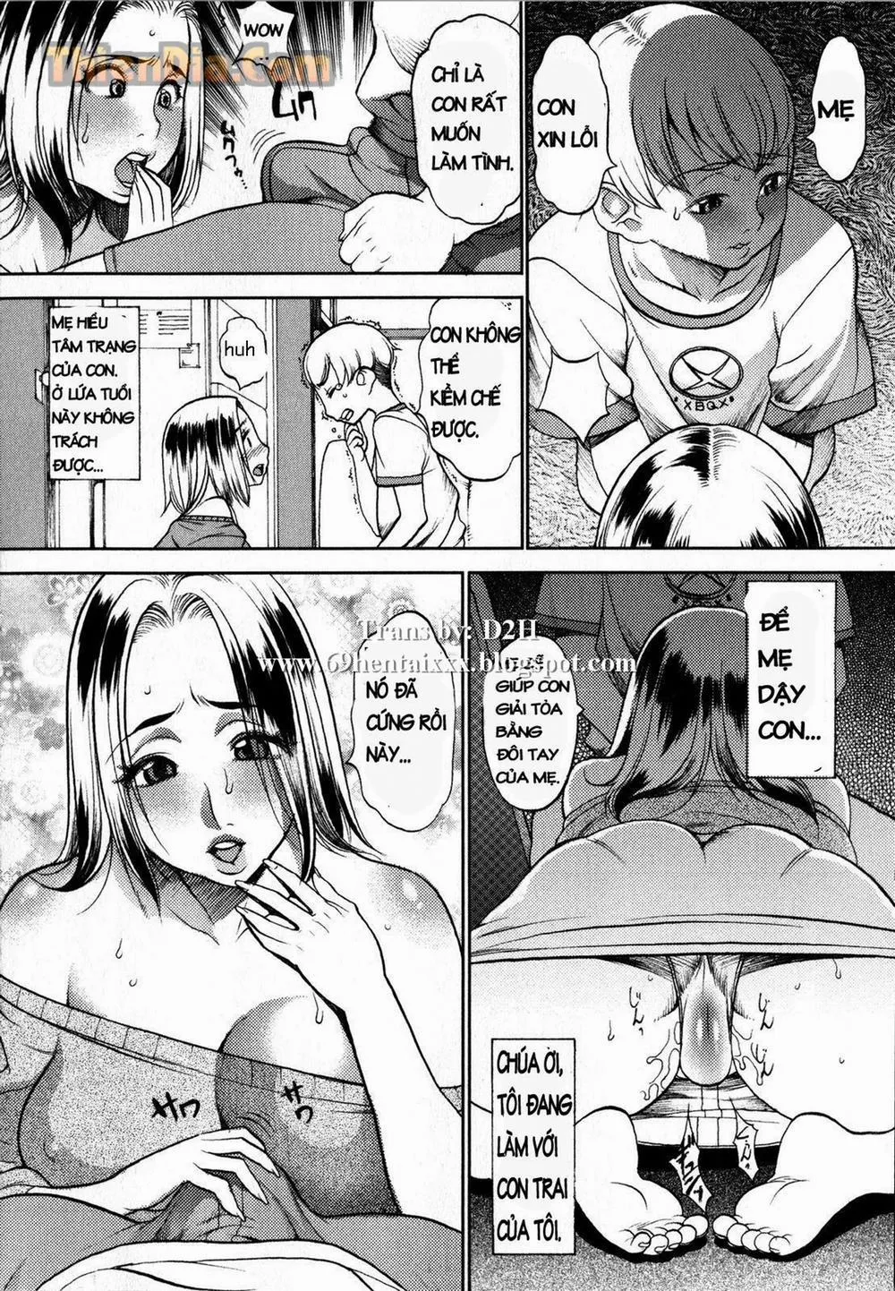 HentaiVN.net - Ảnh 6 - Peeping Son - Oneshot