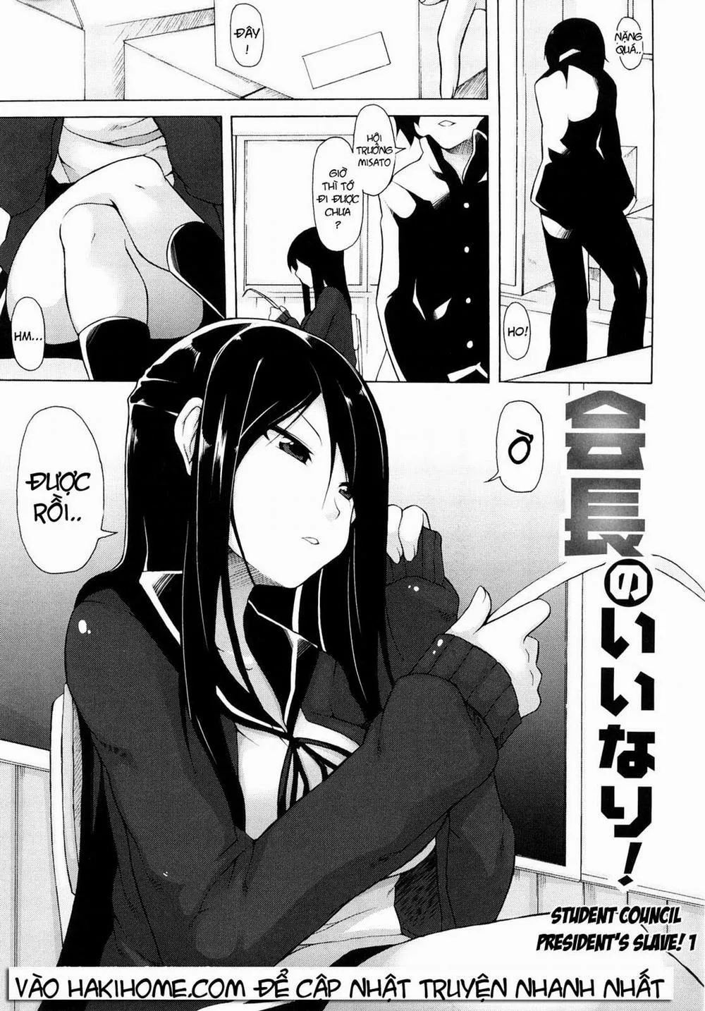 HentaiVN.net - Ảnh 10 - Kaichou no Iinari - Chương 1