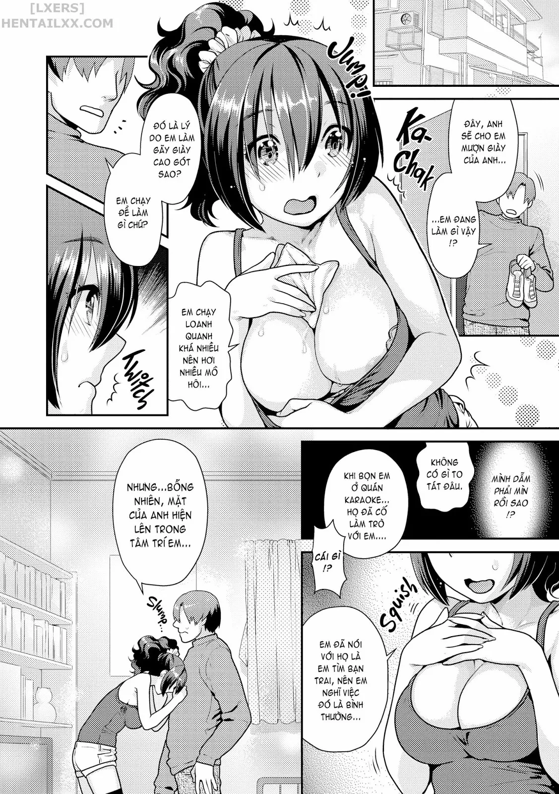 HentaiVN.net - Ảnh 14 - Frisky Fever [Twilight Fever; Club Crash; Night Fever; All-Night Concert; Hands-On Country Experience; After the Festival; Lost Morals; New Life; Roommate; Thicker than Blood; Sharing Drinks; After-Crash] - Chap 1 - Twilight Fever