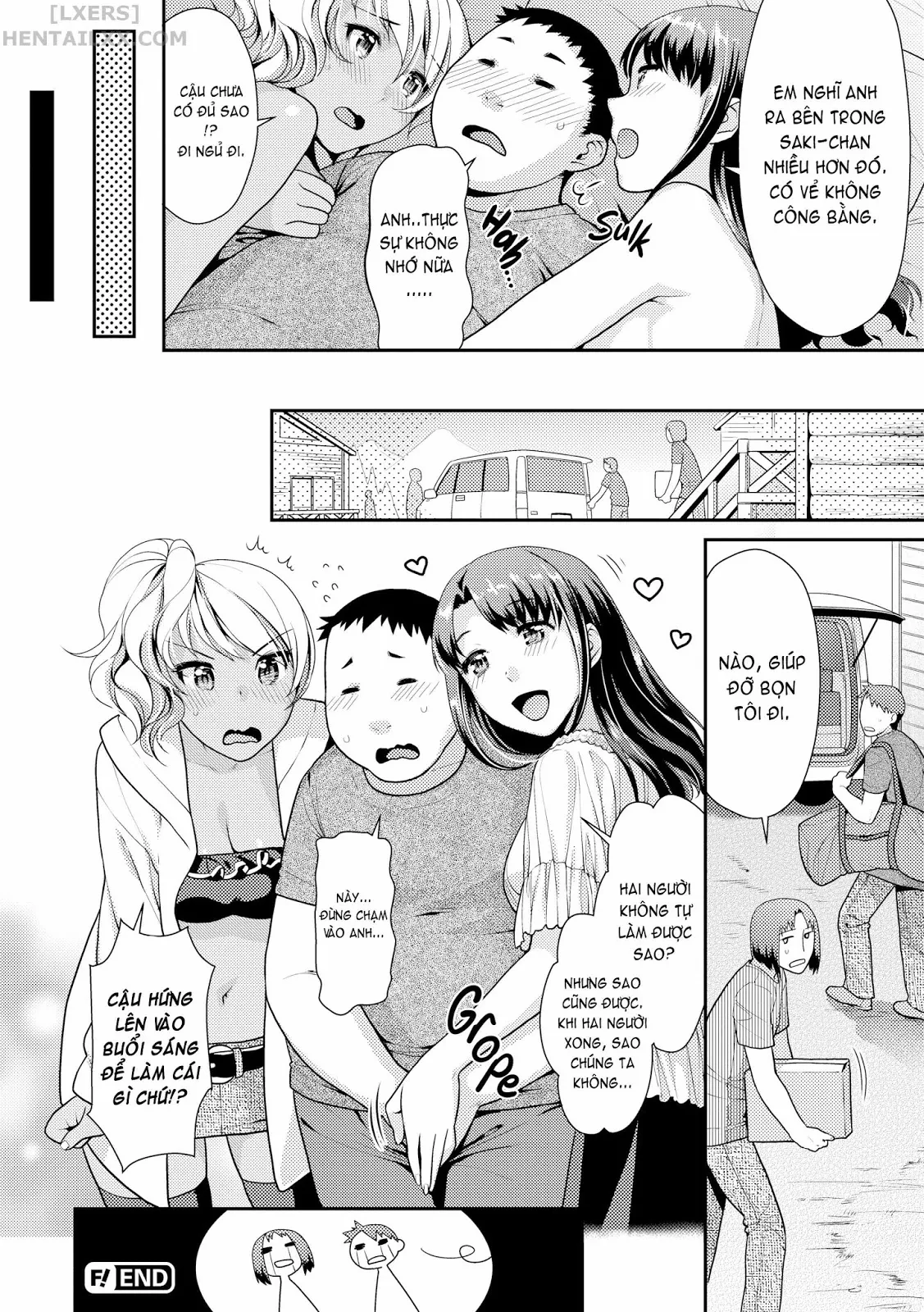 HentaiVN.net - Ảnh 21 - Frisky Fever [Twilight Fever; Club Crash; Night Fever; All-Night Concert; Hands-On Country Experience; After the Festival; Lost Morals; New Life; Roommate; Thicker than Blood; Sharing Drinks; After-Crash] - Chap 2 - Club Crash