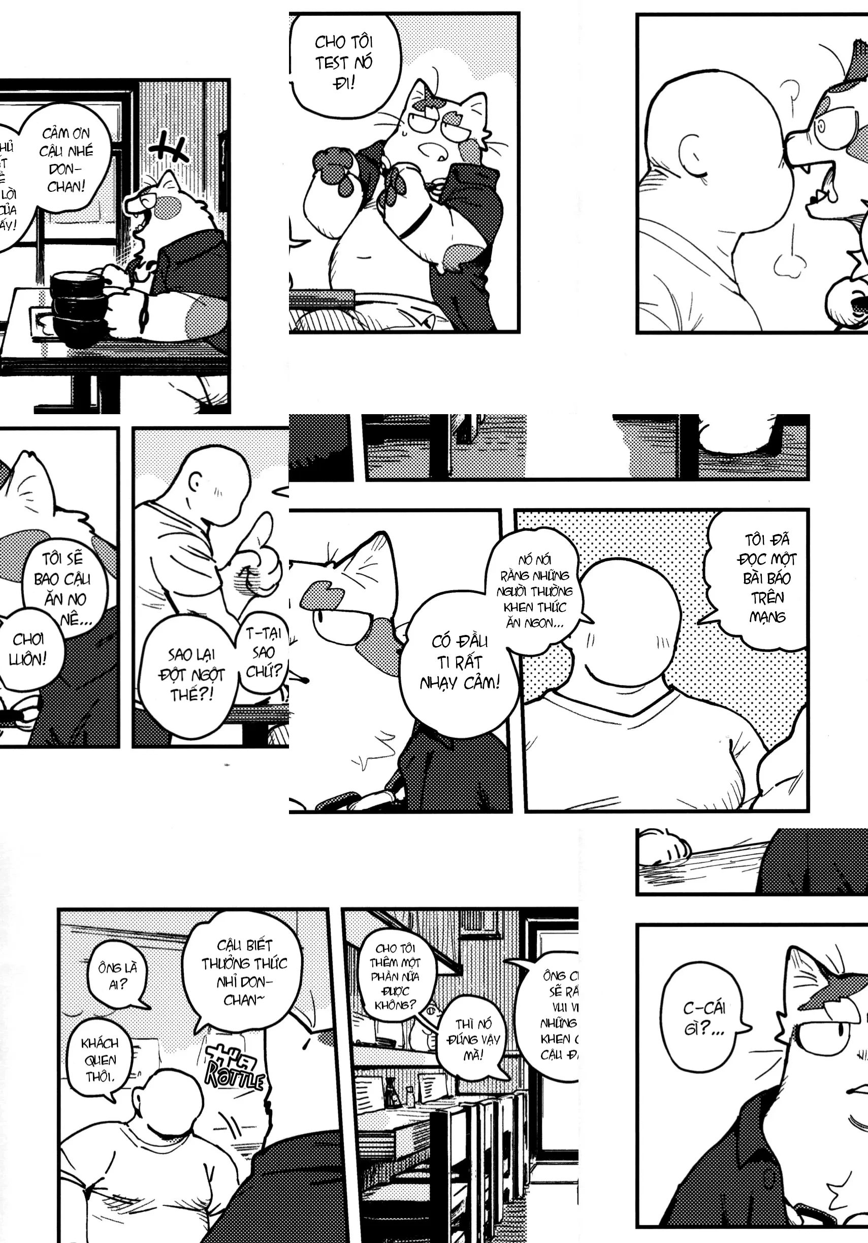 HentaiVN.net - Ảnh 4 - có phải những người hay khen thức ăn ngon thường có núm vú nhạy cảm? - oneshot