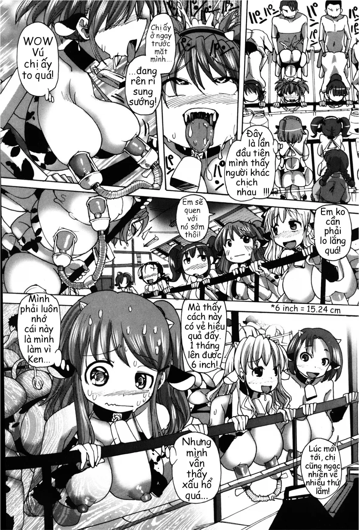 HentaiVN.net - Ảnh 14 - Mitsuko-chan no nyuugyuu taiken-ki [Mitsuko's Experience as a Milk Cow] - Oneshot