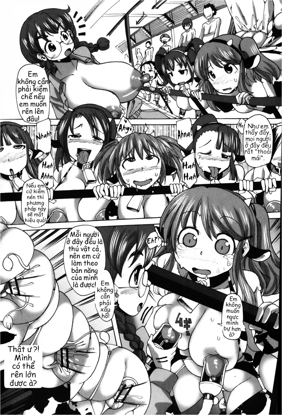 HentaiVN.net - Ảnh 19 - Mitsuko-chan no nyuugyuu taiken-ki [Mitsuko's Experience as a Milk Cow] - Oneshot