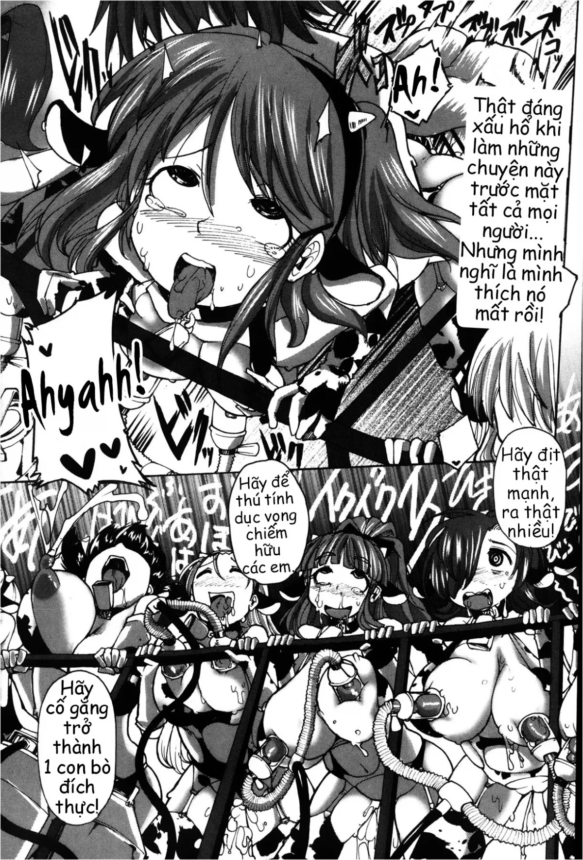 HentaiVN.net - Ảnh 21 - Mitsuko-chan no nyuugyuu taiken-ki [Mitsuko's Experience as a Milk Cow] - Oneshot
