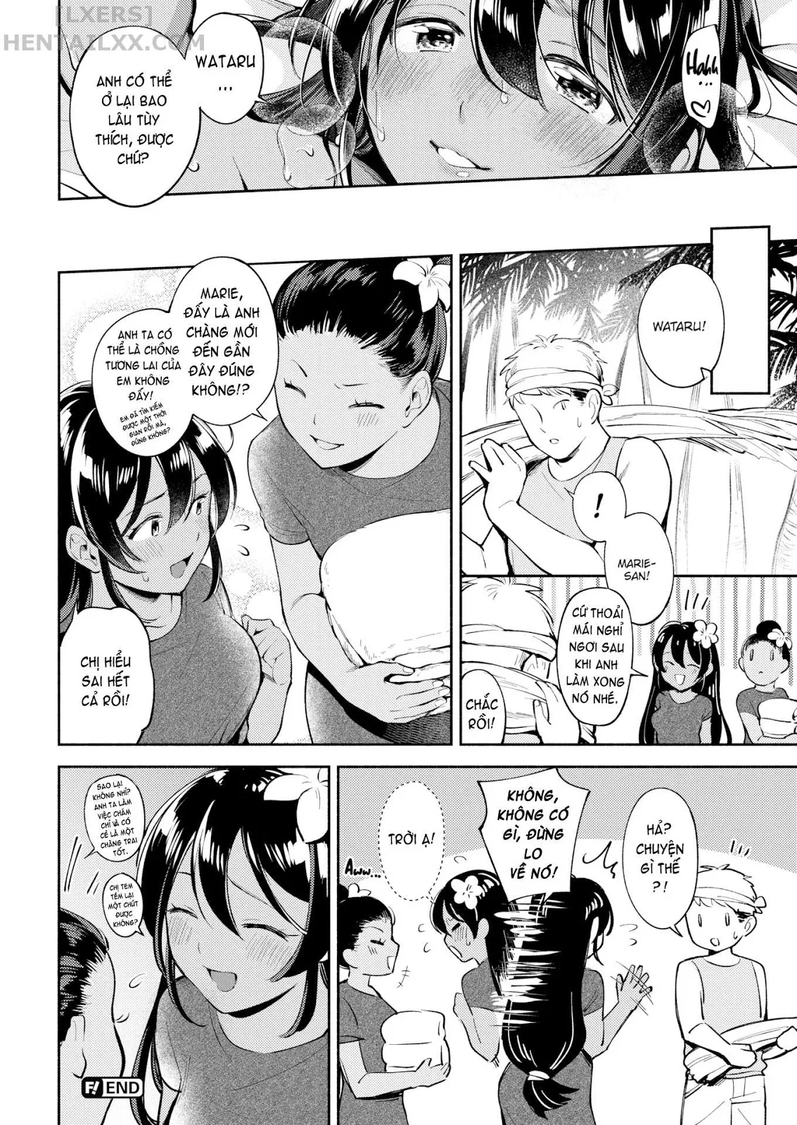 HentaiVN.net - Ảnh 19 - Okaeri [Tropical Escape; Sase-san is Very Popular; Date Plan] - Chap 3 - Tropical Escape