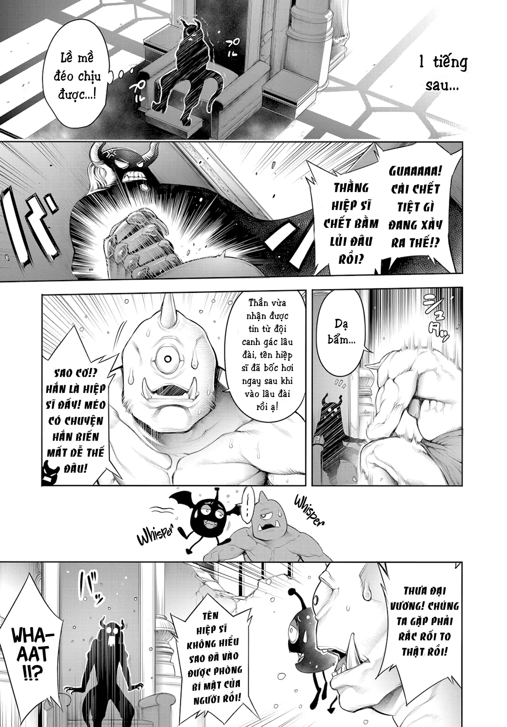 HentaiVN.net - Ảnh 4 - Quỷ Vương và căn phòng bí mật [Maou to himitsu heya; The Demon Lord and the secret room] - Oneshot