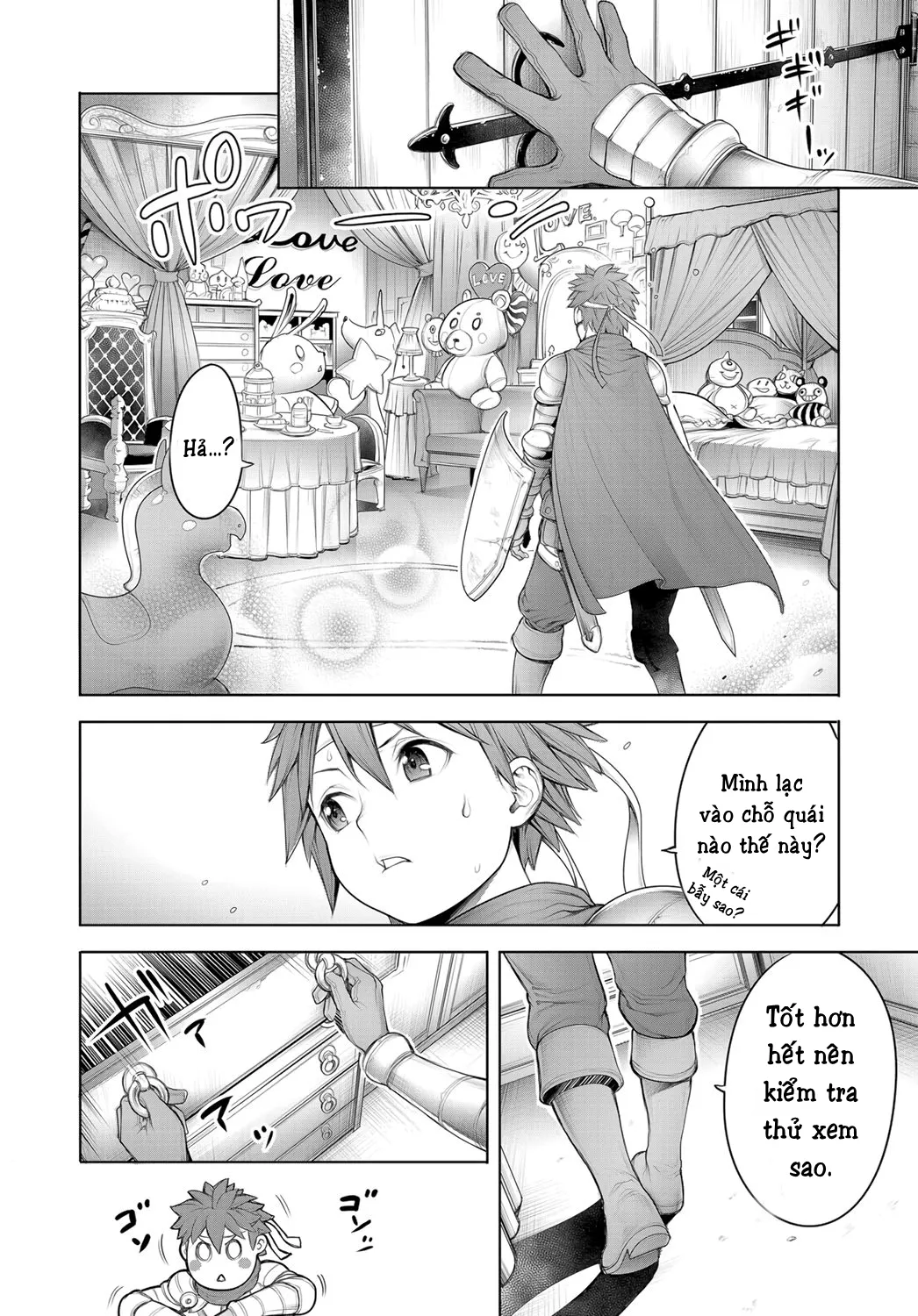 HentaiVN.net - Ảnh 5 - Quỷ Vương và căn phòng bí mật [Maou to himitsu heya; The Demon Lord and the secret room] - Oneshot