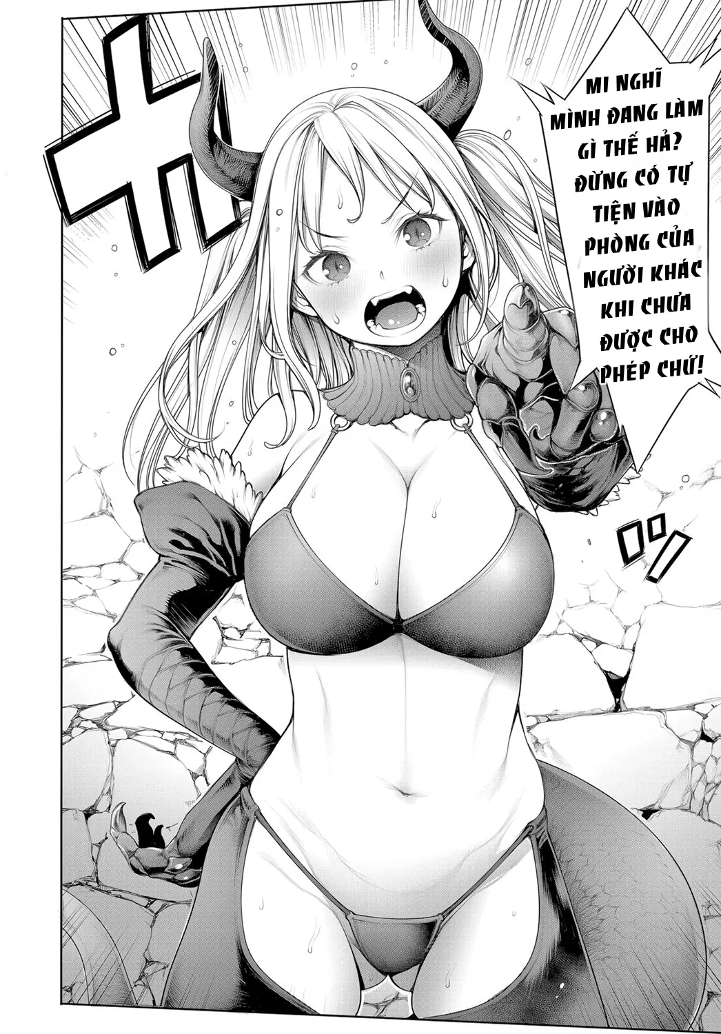 HentaiVN.net - Ảnh 7 - Quỷ Vương và căn phòng bí mật [Maou to himitsu heya; The Demon Lord and the secret room] - Oneshot