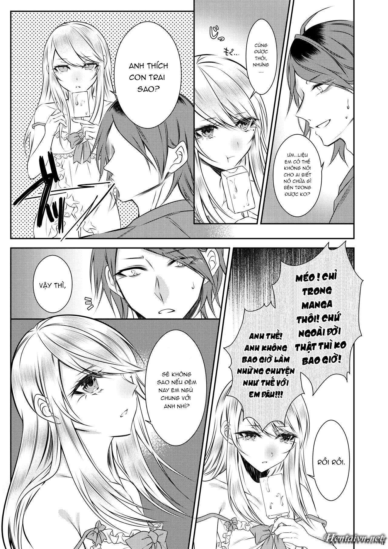 HentaiVN.net - Ảnh 11 - Chi no Tsunagaranai Otouto - Chap 1
