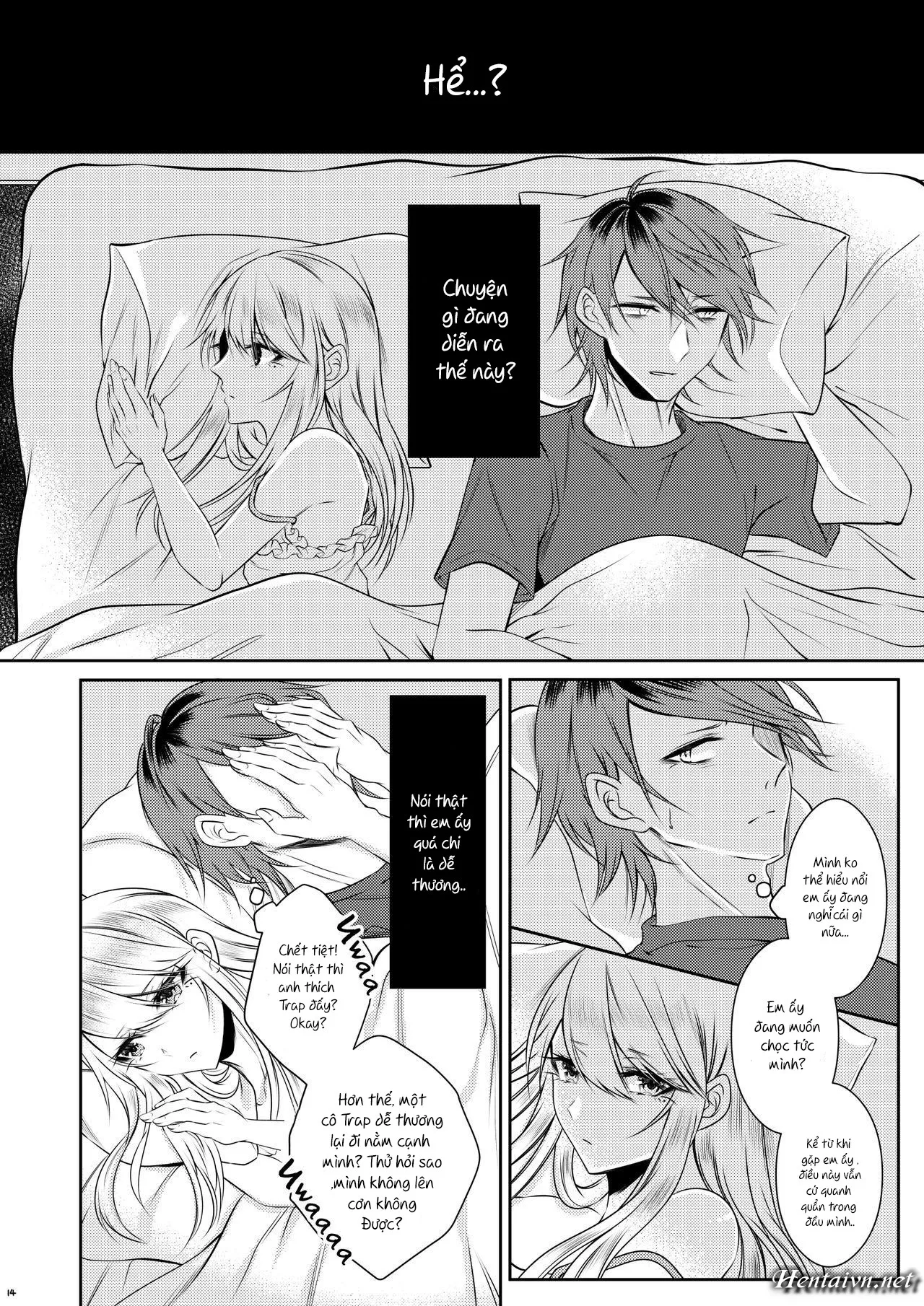 HentaiVN.net - Ảnh 12 - Chi no Tsunagaranai Otouto - Chap 1