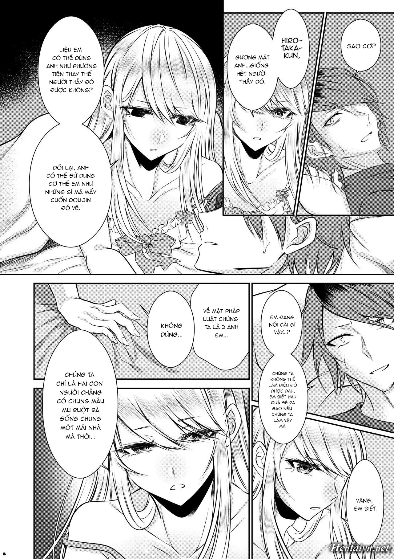 HentaiVN.net - Ảnh 14 - Chi no Tsunagaranai Otouto - Chap 1