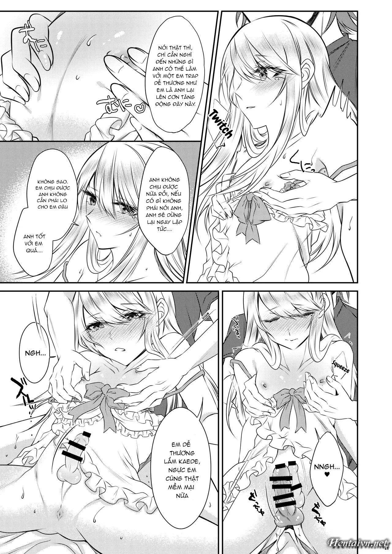 HentaiVN.net - Ảnh 23 - Chi no Tsunagaranai Otouto - Chap 1