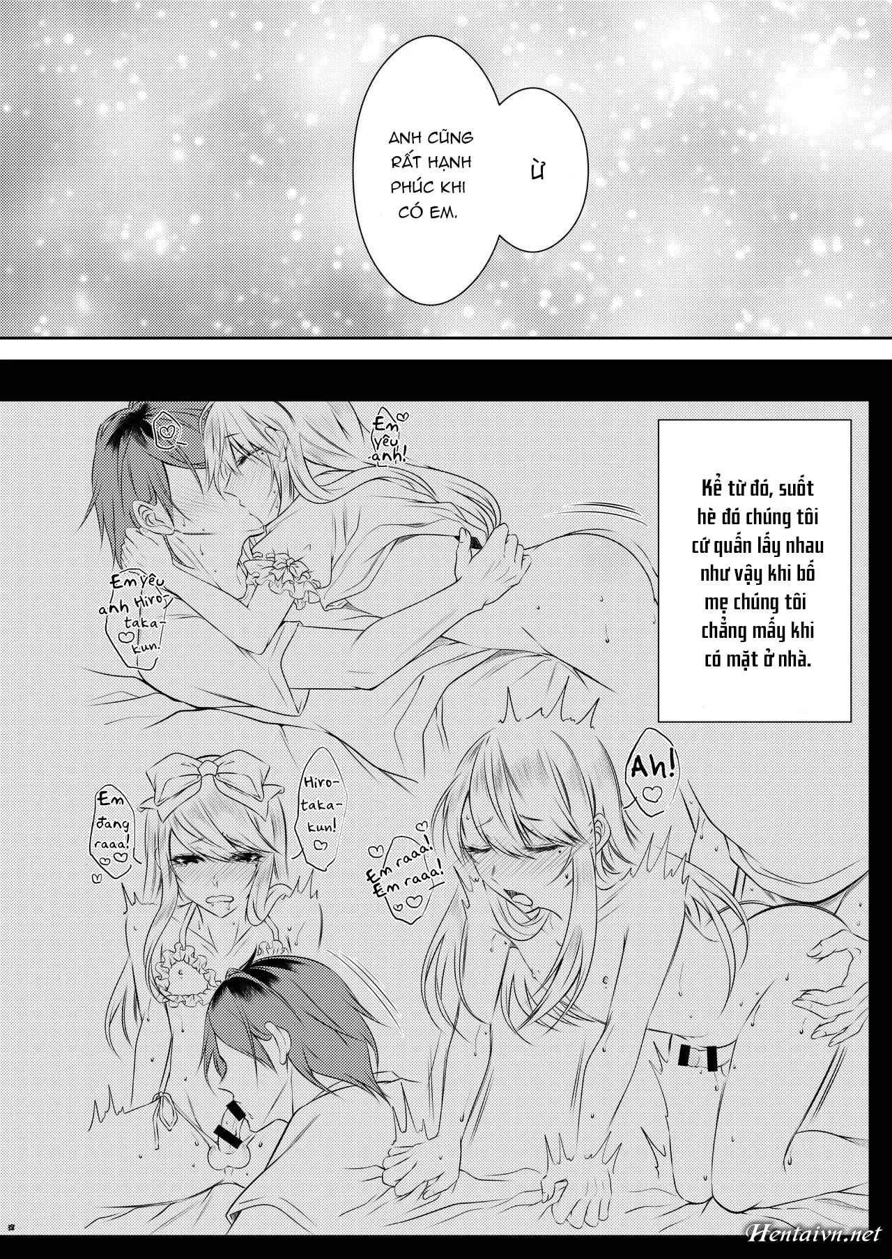 HentaiVN.net - Ảnh 36 - Chi no Tsunagaranai Otouto - Chap 1