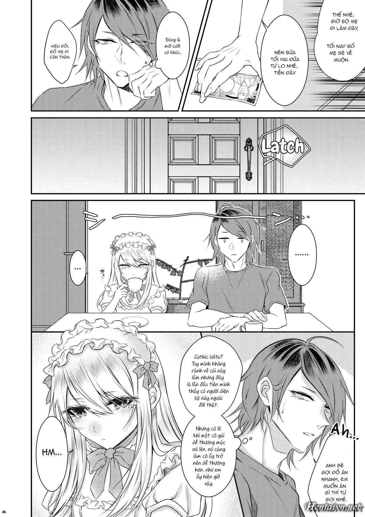 HentaiVN.net - Ảnh 4 - Chi no Tsunagaranai Otouto - Chap 1