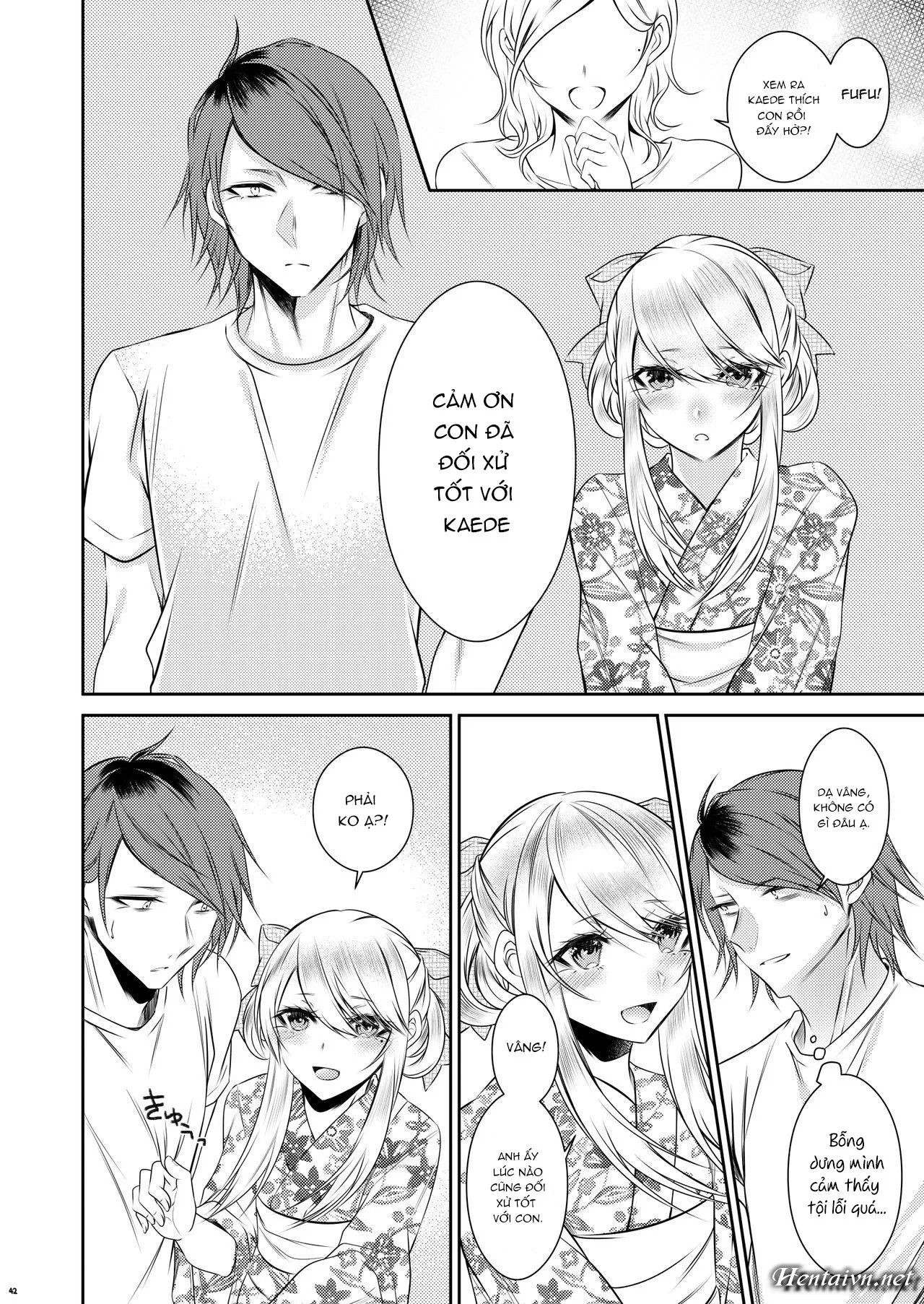 HentaiVN.net - Ảnh 40 - Chi no Tsunagaranai Otouto - Chap 1