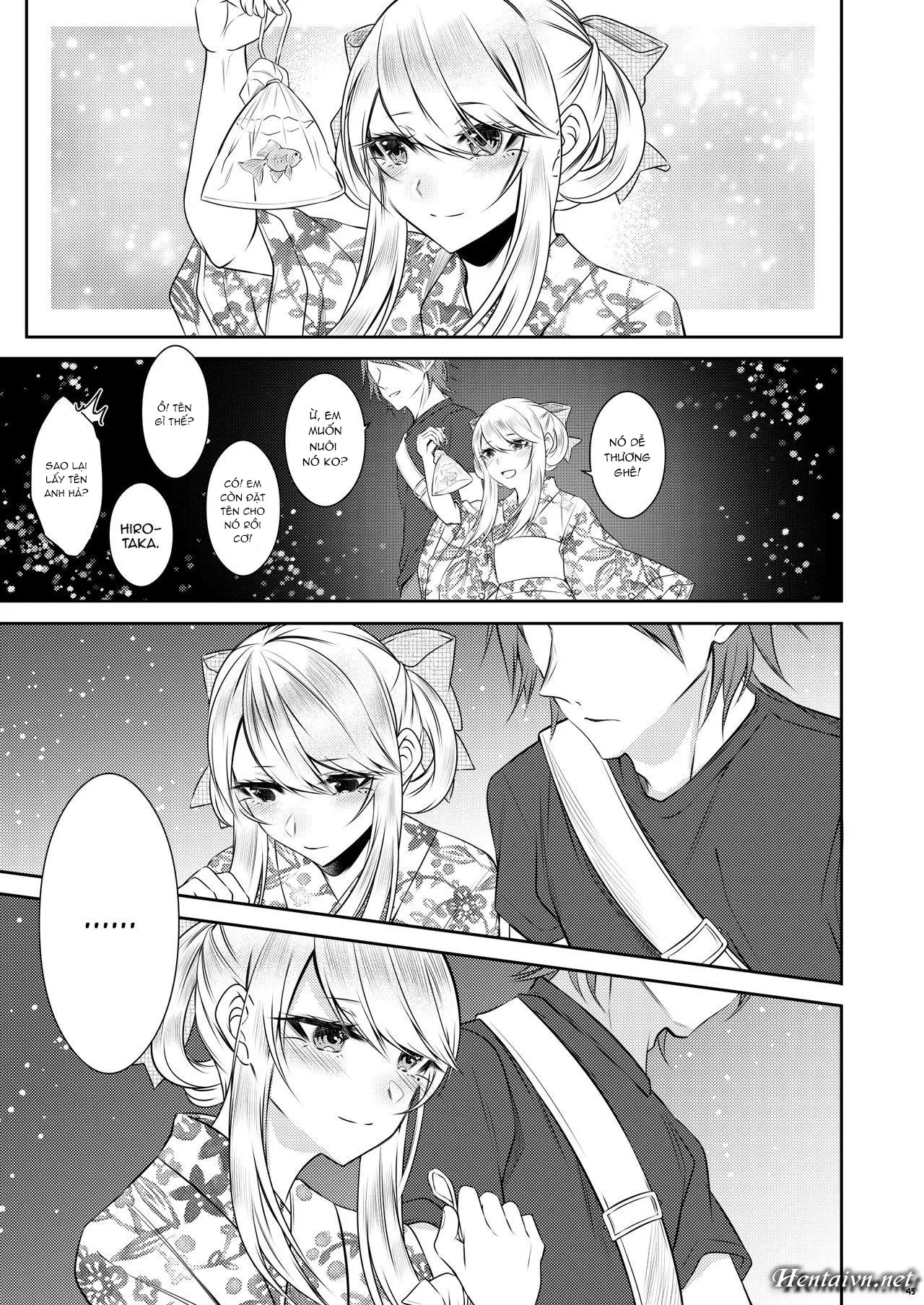 HentaiVN.net - Ảnh 43 - Chi no Tsunagaranai Otouto - Chap 1