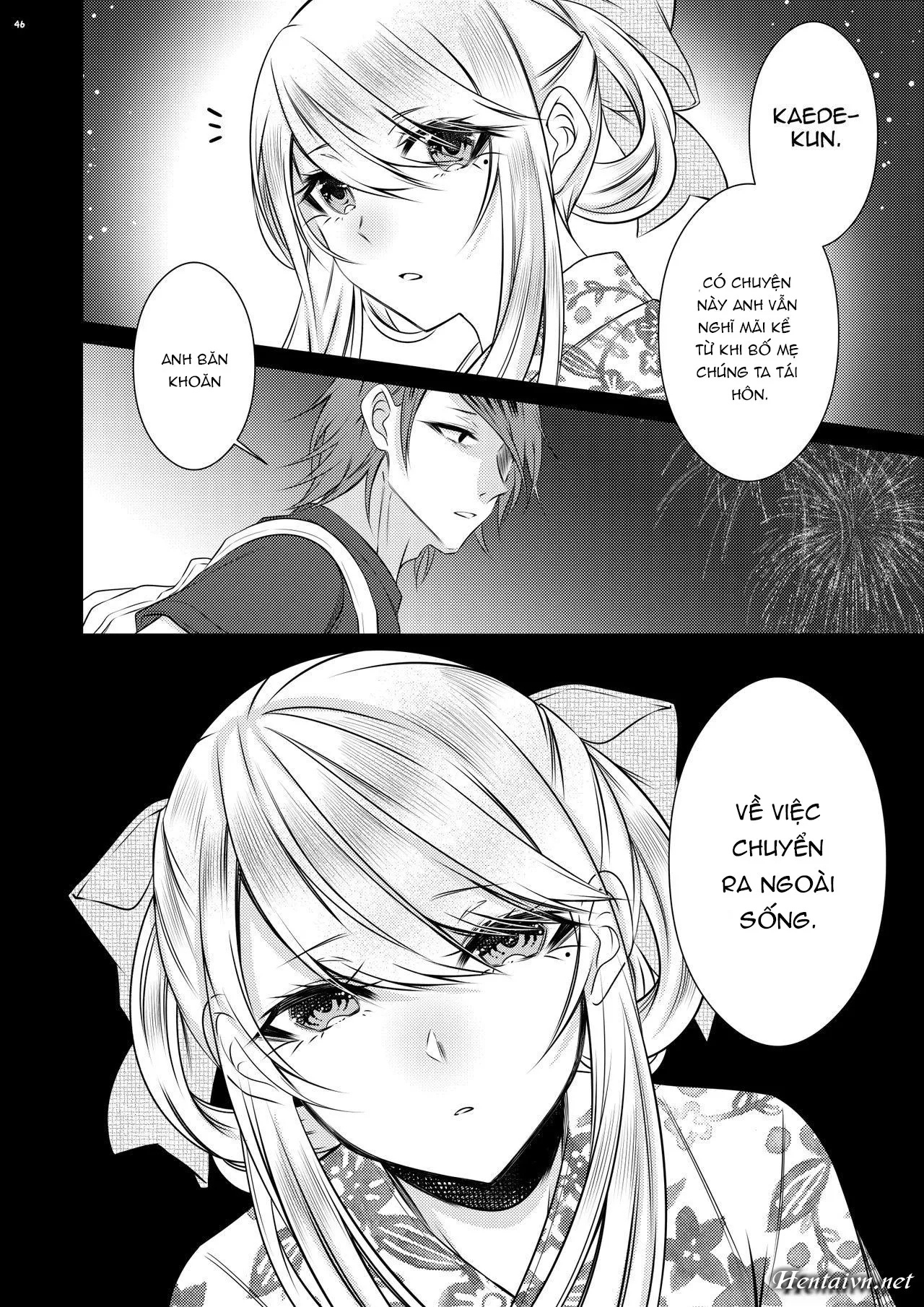 HentaiVN.net - Ảnh 44 - Chi no Tsunagaranai Otouto - Chap 1