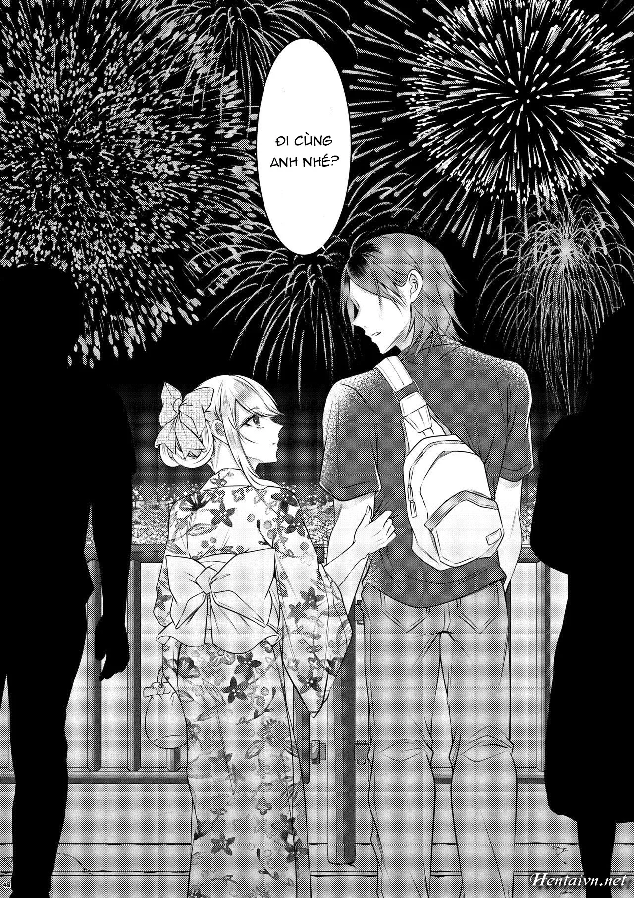 HentaiVN.net - Ảnh 46 - Chi no Tsunagaranai Otouto - Chap 1
