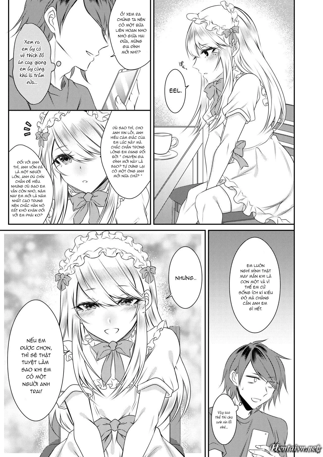 HentaiVN.net - Ảnh 5 - Chi no Tsunagaranai Otouto - Chap 1