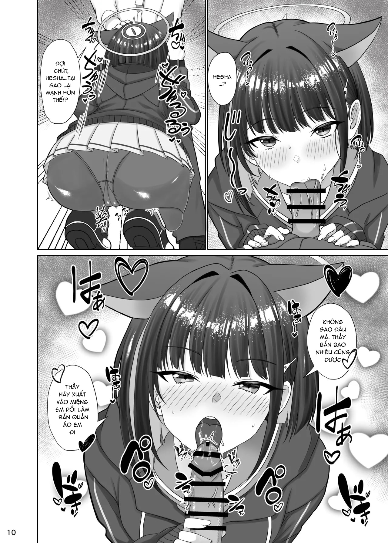 HentaiVN.net - Ảnh 11 - Kivotos no Hatsujouki Kazusa no Baai - Oneshot