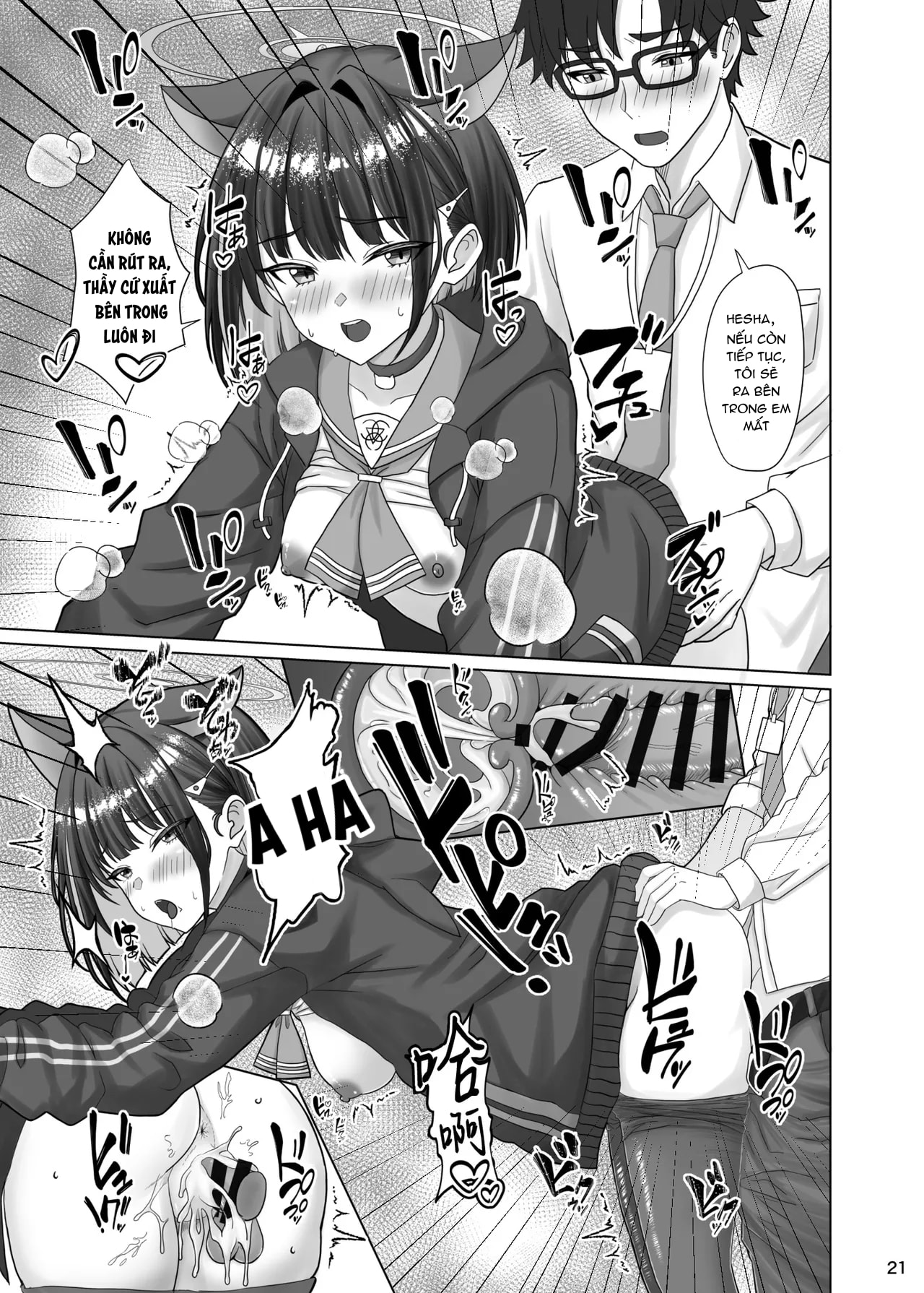 HentaiVN.net - Ảnh 22 - Kivotos no Hatsujouki Kazusa no Baai - Oneshot