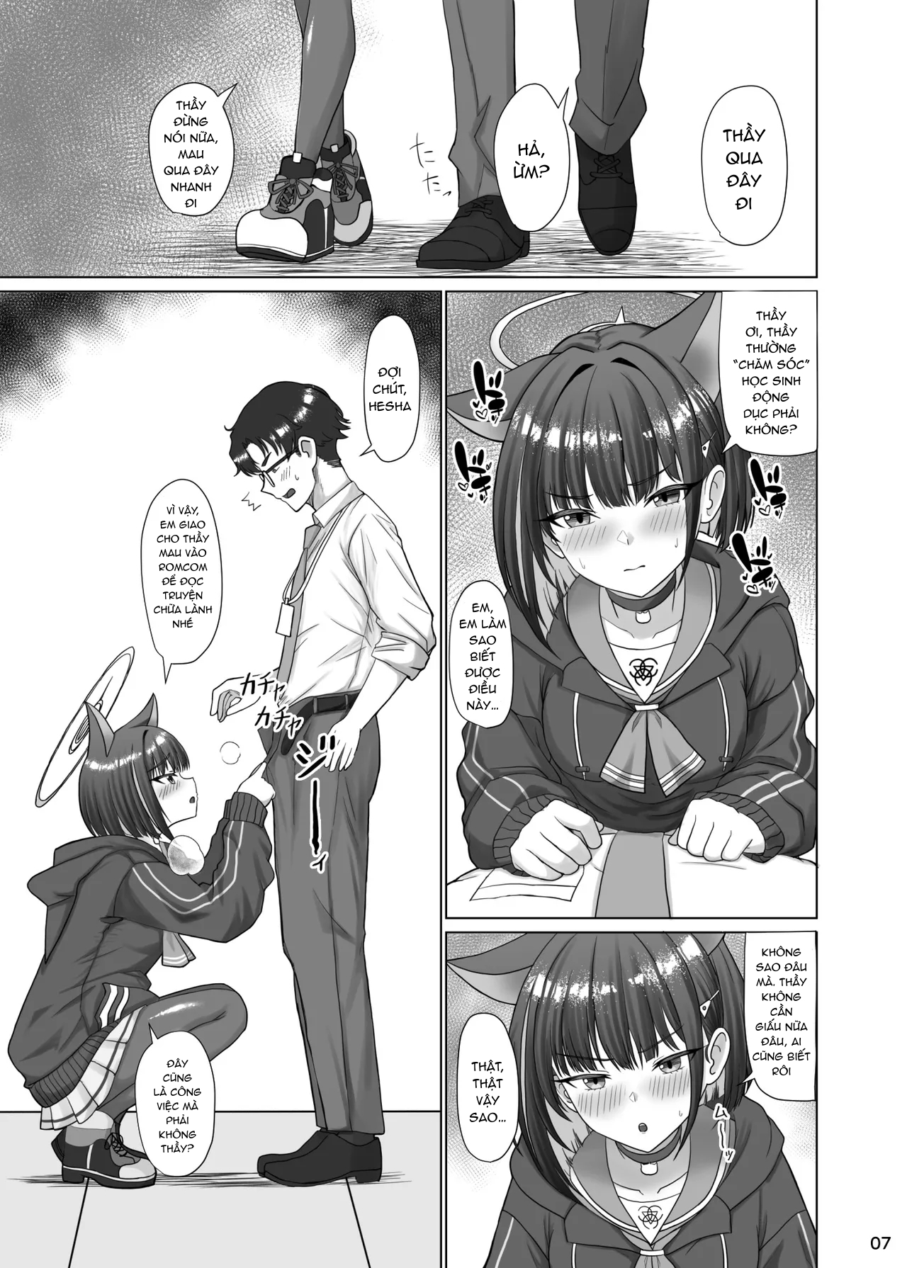 HentaiVN.net - Ảnh 8 - Kivotos no Hatsujouki Kazusa no Baai - Oneshot