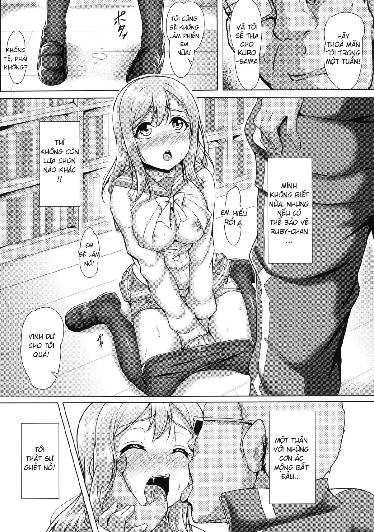 HentaiVN.net - Ảnh 7 - Hanakan ~Nande Konna Koto ni Naru zura!? (Love Live! Sunshine!!) - Oneshot