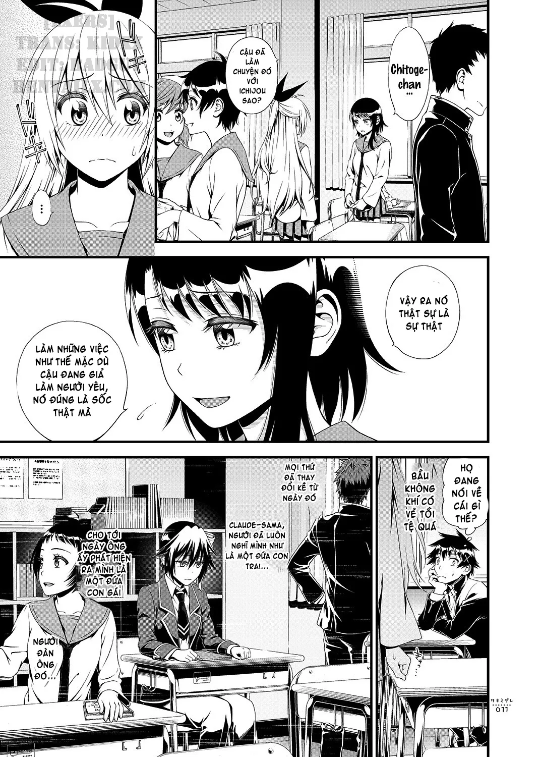 HentaiVN.net - Ảnh 13 - Sakimidare! (Nisekoi) - Oneshot