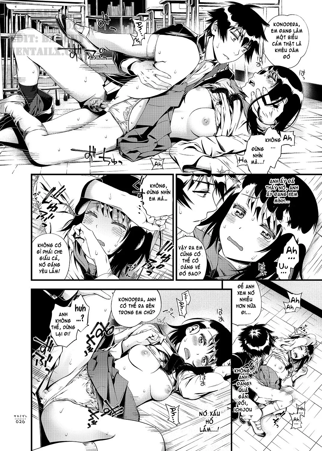 HentaiVN.net - Ảnh 28 - Sakimidare! (Nisekoi) - Oneshot