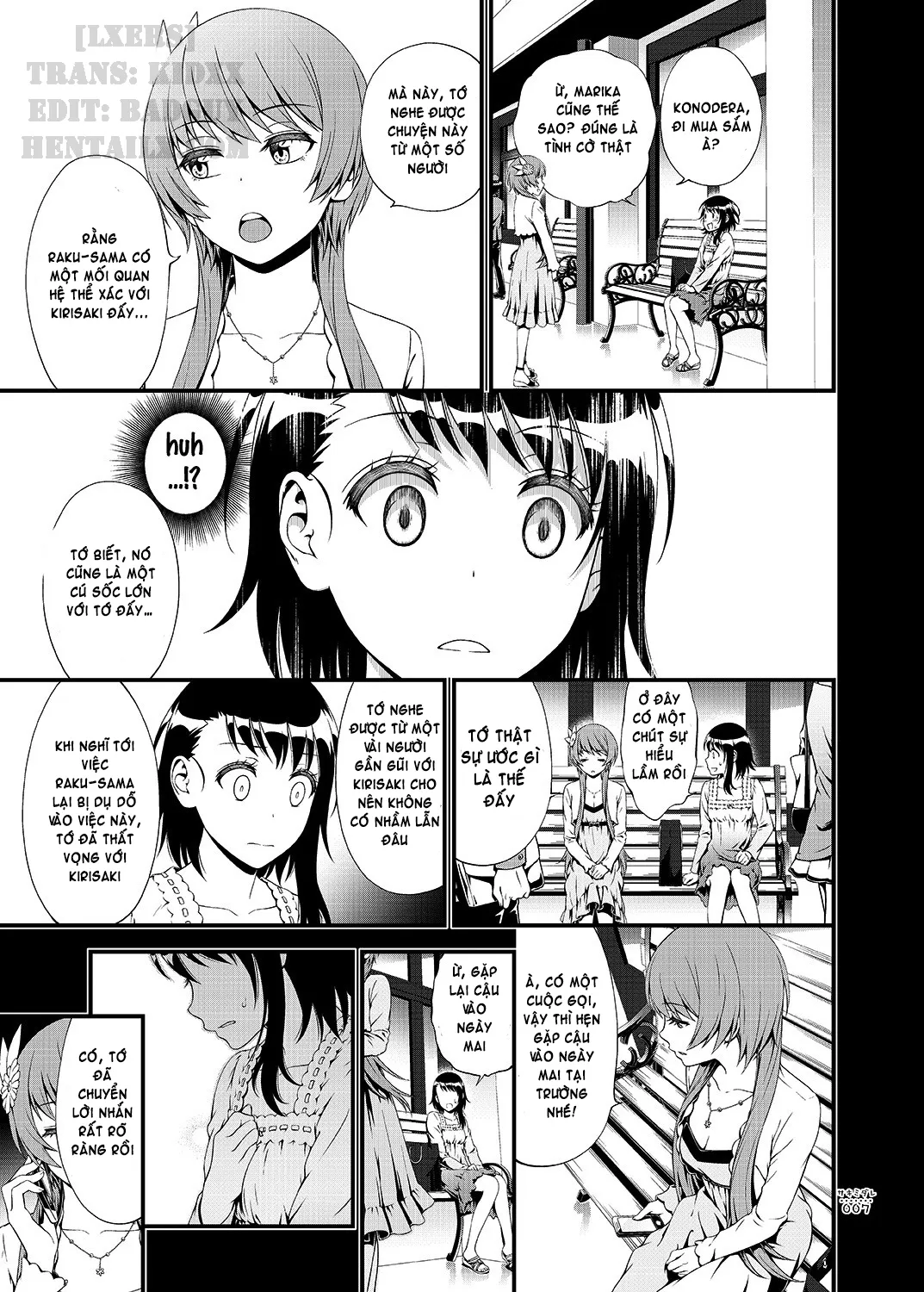 HentaiVN.net - Ảnh 9 - Sakimidare! (Nisekoi) - Oneshot