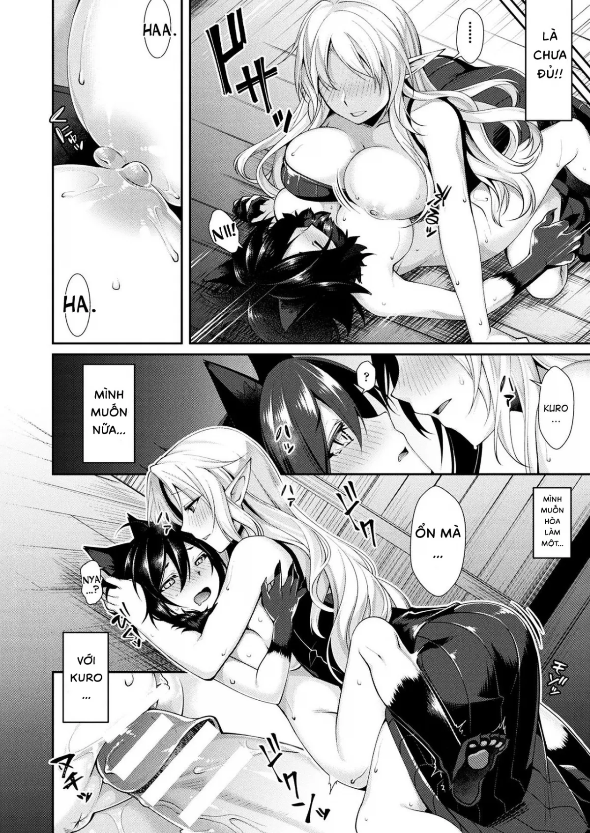 HentaiVN.net - Ảnh 9 - Nàng phù thủy damdang và bé mèo đáng yêu [Ichiya no Mahou | One-Night Magic; Lola to Kuro no Shiawase no Jumon; Rola to Kuro to Mahou no Kusuri; ローラとクロ] - Đáng lẽ là phần 2... mà thôi kệ :v
