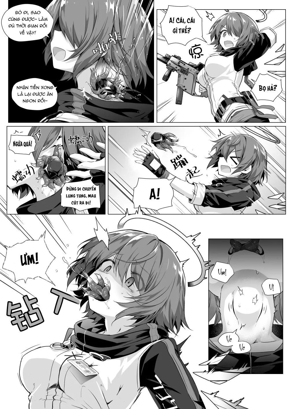 HentaiVN.net - Ảnh 7 - Bụng tôi không phải nơi sinh sản của bọ!! [Wo De Du Zi Cai Bu Shi Chong Zi De Fan Yu Chang] - Oneshot