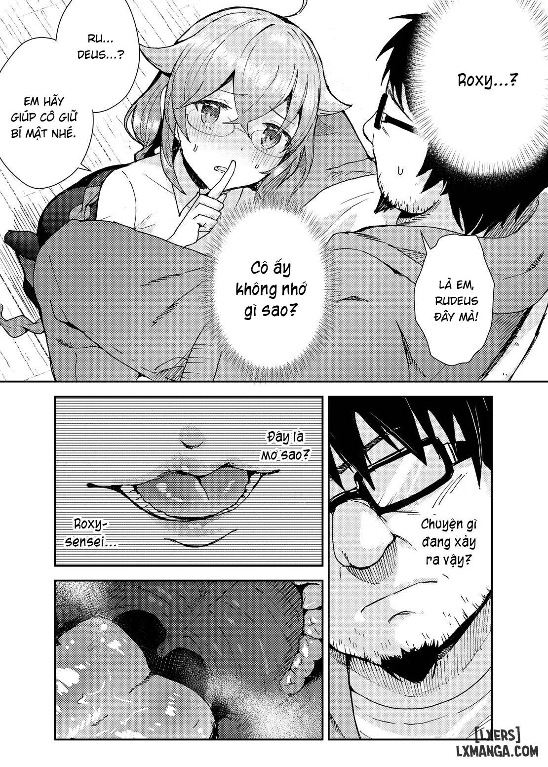 HentaiVN.net - Ảnh 10 - Roxy-sensei no Mizu Oukyu Majutsu Shidou Kyoushitsu (Mushoku Tensei ~Isekai Ittara Honki Dasu~) - Oneshot