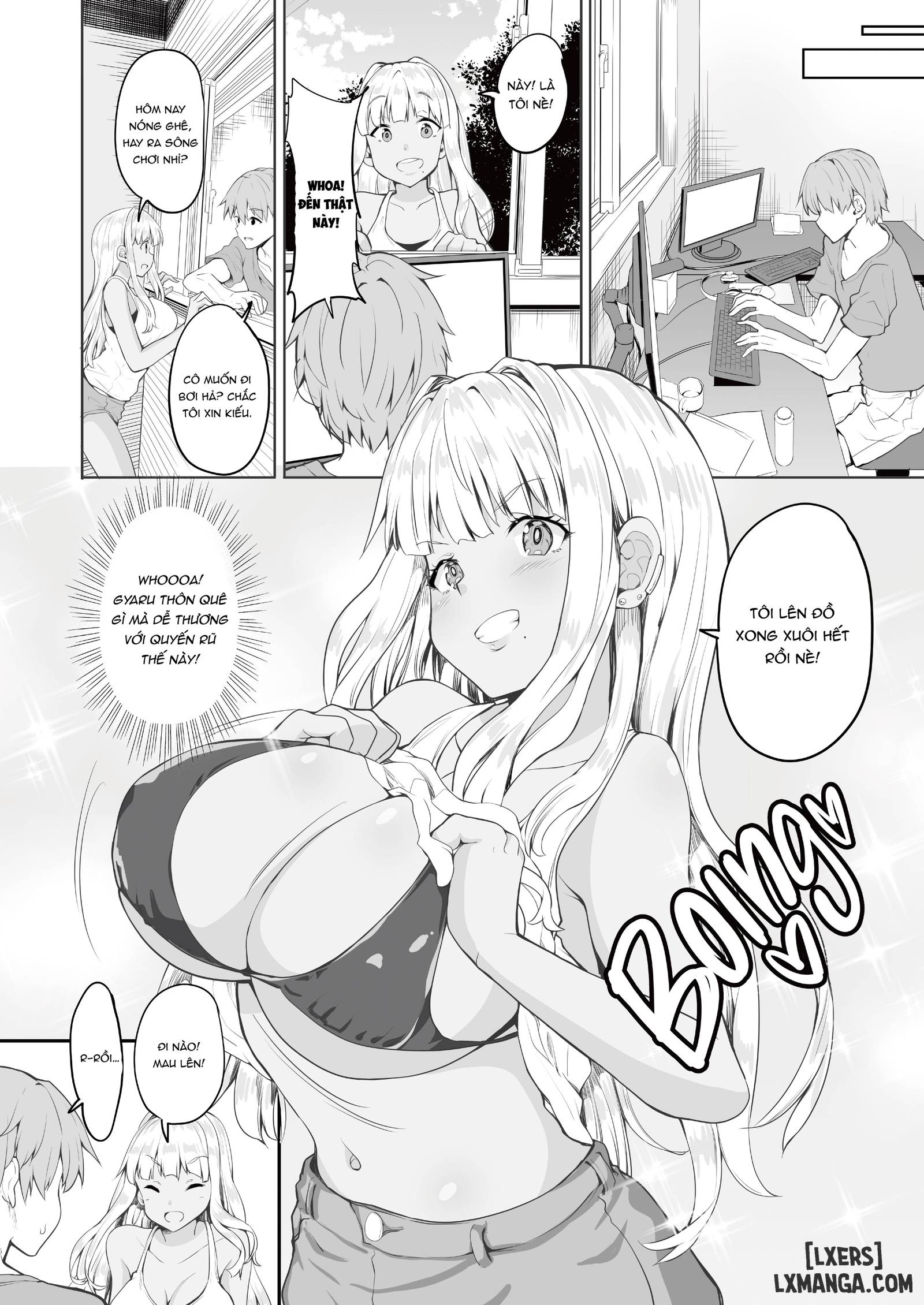 HentaiVN.net - Ảnh 11 - I Married a Tan Gyaru From the Countryside - Oneshot