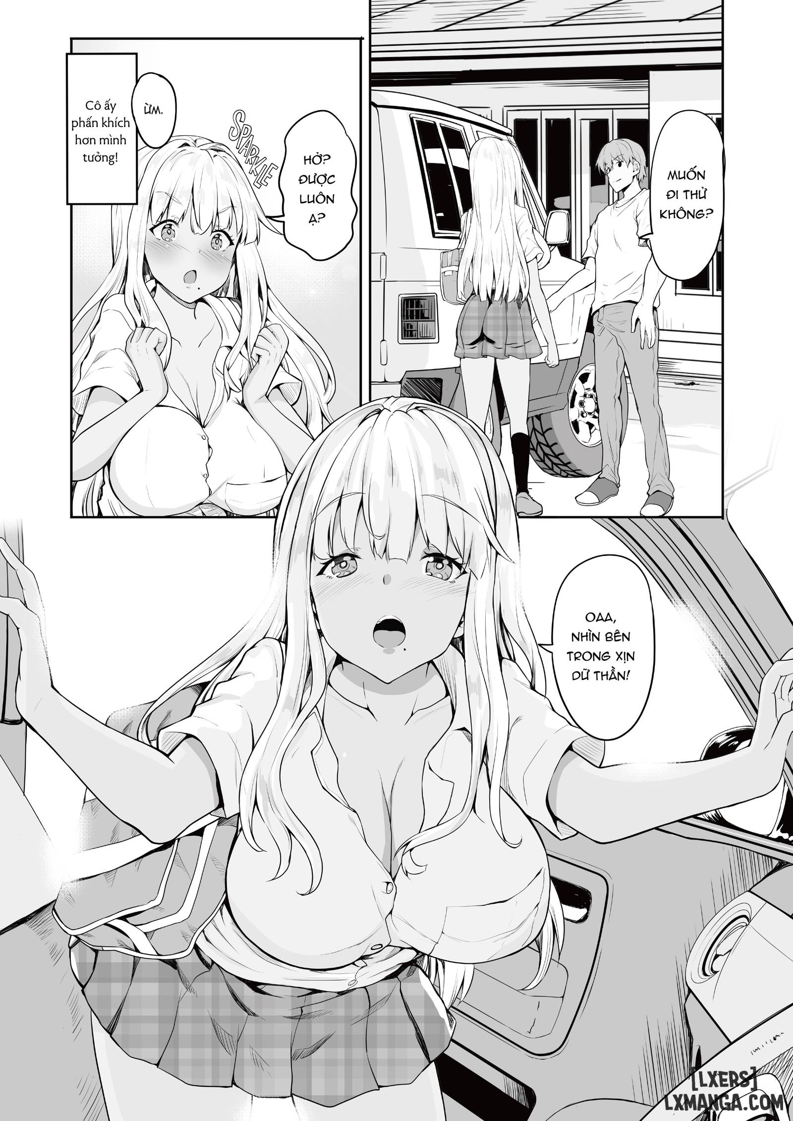 HentaiVN.net - Ảnh 4 - I Married a Tan Gyaru From the Countryside - Oneshot