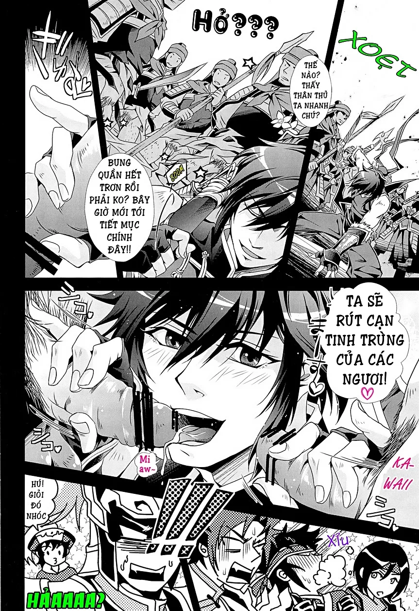 HentaiVN.net - Ảnh 14 - Dynasty Warriors Boy Love [Tam Quốc Chí Phiên Bản Tình Ái Nam-Nam; Dynasty Warriors Yaoi; Shin Shangoku Musou Yaoi] - Tập 2 - Musou Bitch 2