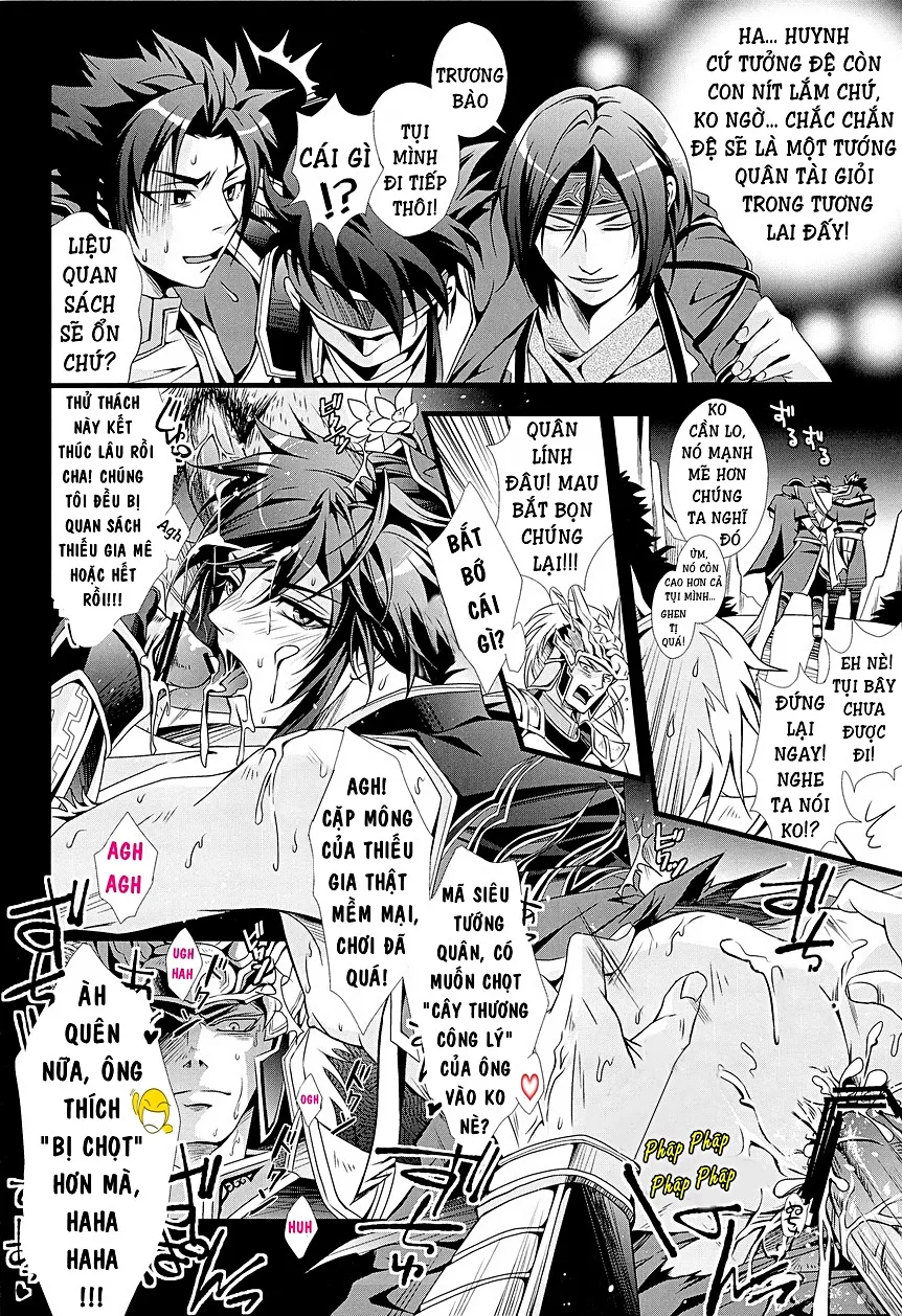 HentaiVN.net - Ảnh 16 - Dynasty Warriors Boy Love [Tam Quốc Chí Phiên Bản Tình Ái Nam-Nam; Dynasty Warriors Yaoi; Shin Shangoku Musou Yaoi] - Tập 2 - Musou Bitch 2