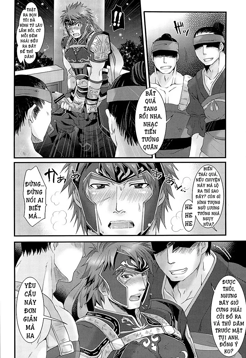 HentaiVN.net - Ảnh 4 - Dynasty Warriors Boy Love [Tam Quốc Chí Phiên Bản Tình Ái Nam-Nam; Dynasty Warriors Yaoi; Shin Shangoku Musou Yaoi] - Tập 2 - Musou Bitch 2