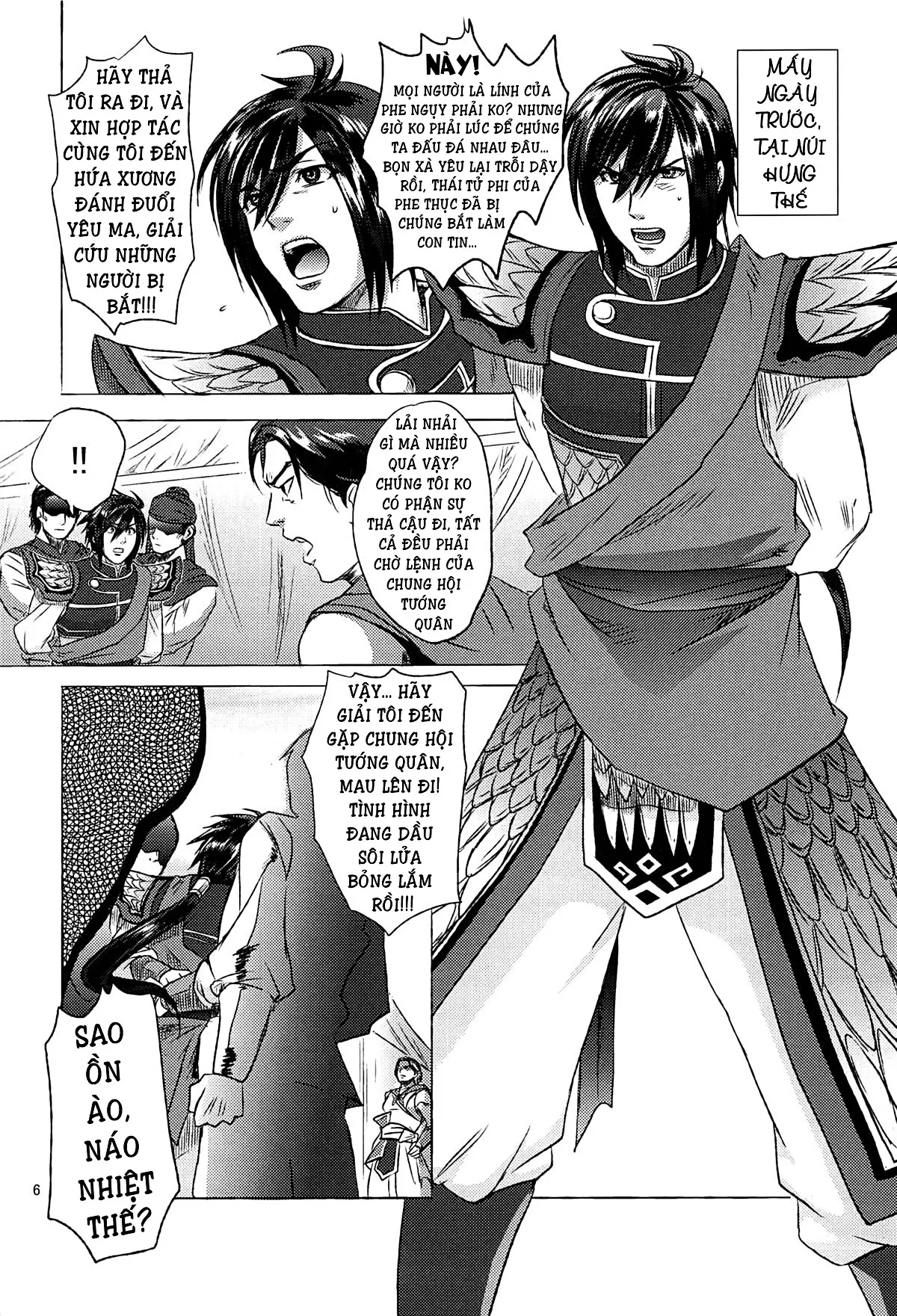 HentaiVN.net - Ảnh 5 - Dynasty Warriors Boy Love [Tam Quốc Chí Phiên Bản Tình Ái Nam-Nam; Dynasty Warriors Yaoi; Shin Shangoku Musou Yaoi] - Tập 3 - Âm Thanh Trói Buộc (Bind Voice)
