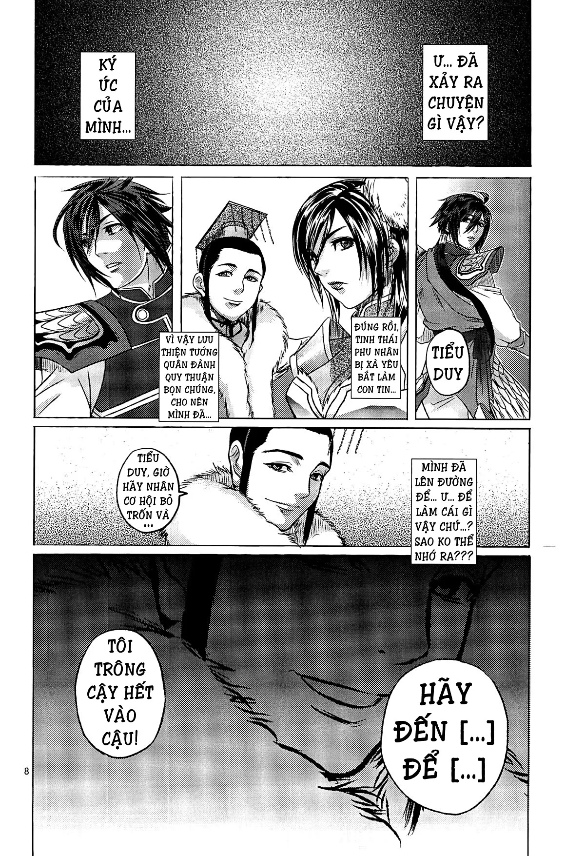 HentaiVN.net - Ảnh 8 - Dynasty Warriors Boy Love [Tam Quốc Chí Phiên Bản Tình Ái Nam-Nam; Dynasty Warriors Yaoi; Shin Shangoku Musou Yaoi] - Tập 3 - Âm Thanh Trói Buộc (Bind Voice)