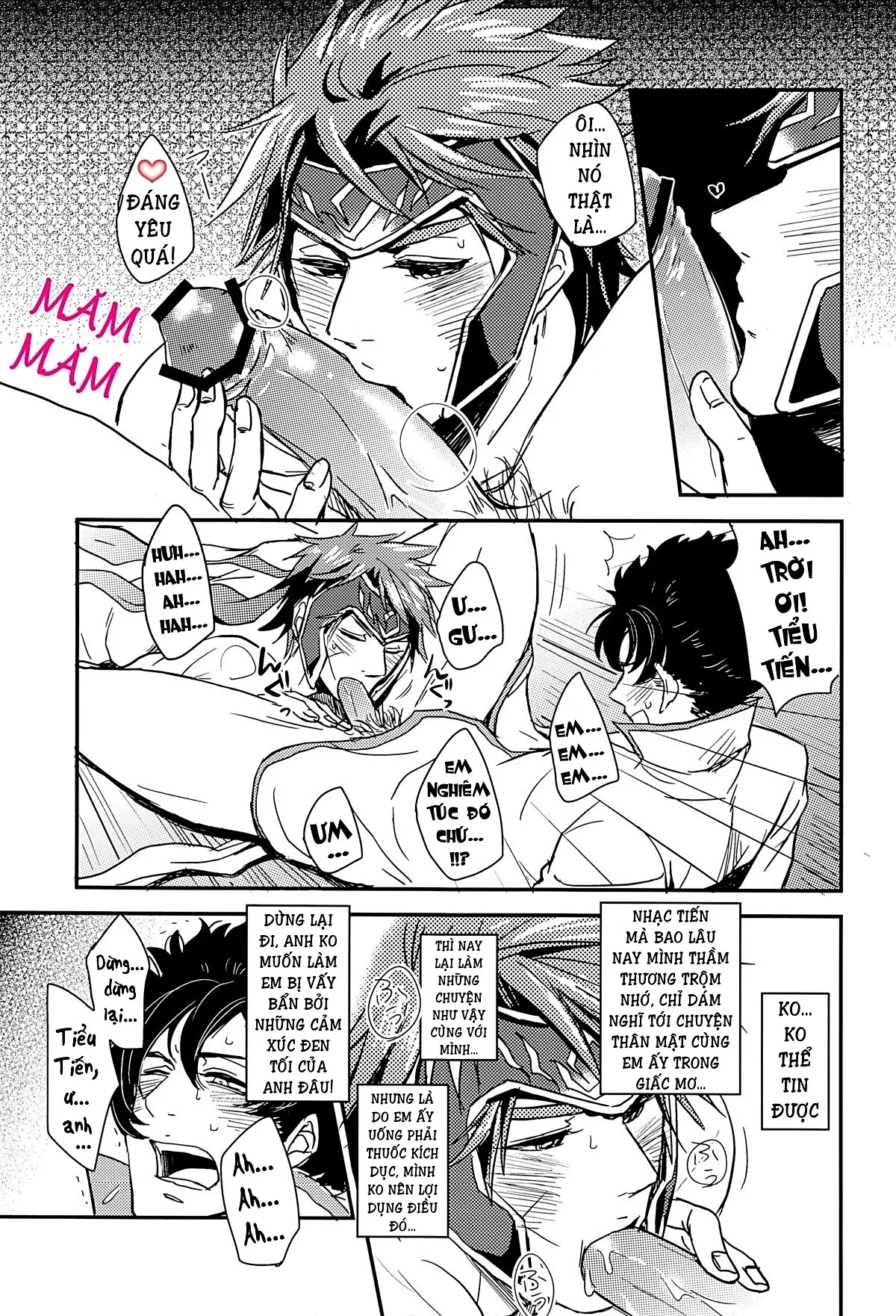 HentaiVN.net - Ảnh 12 - Dynasty Warriors Boy Love [Tam Quốc Chí Phiên Bản Tình Ái Nam-Nam; Dynasty Warriors Yaoi; Shin Shangoku Musou Yaoi] - Tập 4 - Bởi Vì Đó Là Em!