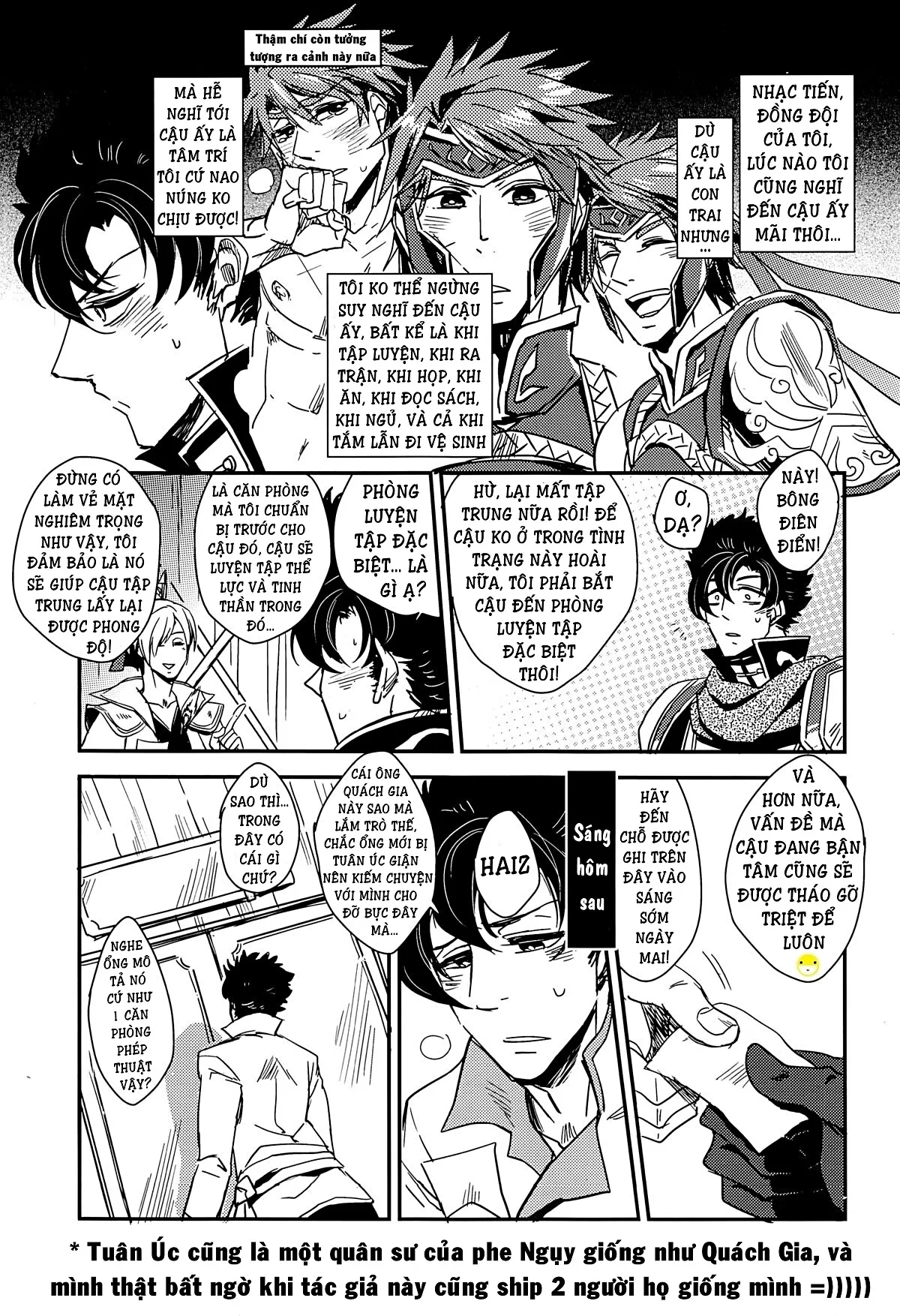 HentaiVN.net - Ảnh 4 - Dynasty Warriors Boy Love [Tam Quốc Chí Phiên Bản Tình Ái Nam-Nam; Dynasty Warriors Yaoi; Shin Shangoku Musou Yaoi] - Tập 4 - Bởi Vì Đó Là Em!