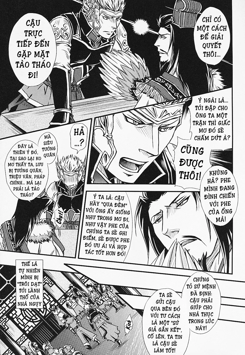 HentaiVN.net - Ảnh 22 - Dynasty Warriors Boy Love [Tam Quốc Chí Phiên Bản Tình Ái Nam-Nam; Dynasty Warriors Yaoi; Shin Shangoku Musou Yaoi] - Tập 5 - Vị Vua Bá Đạo