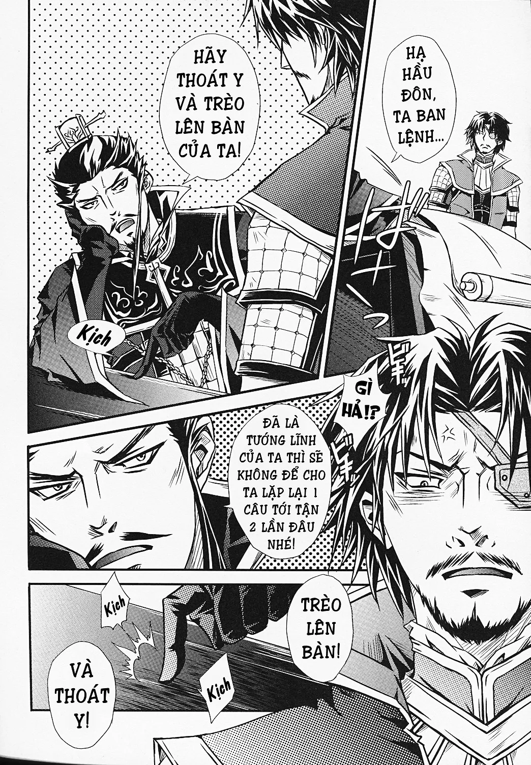 HentaiVN.net - Ảnh 5 - Dynasty Warriors Boy Love [Tam Quốc Chí Phiên Bản Tình Ái Nam-Nam; Dynasty Warriors Yaoi; Shin Shangoku Musou Yaoi] - Tập 5 - Vị Vua Bá Đạo