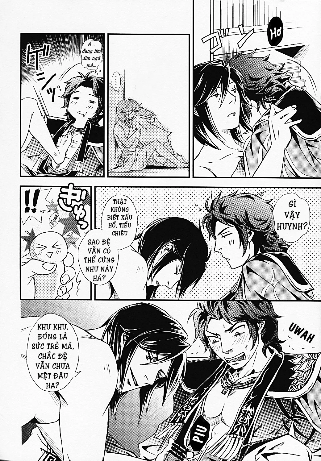 HentaiVN.net - Ảnh 14 - Dynasty Warriors Boy Love [Tam Quốc Chí Phiên Bản Tình Ái Nam-Nam; Dynasty Warriors Yaoi; Shin Shangoku Musou Yaoi] - Tập 6 - Băng Tuyết Hòa Hợp