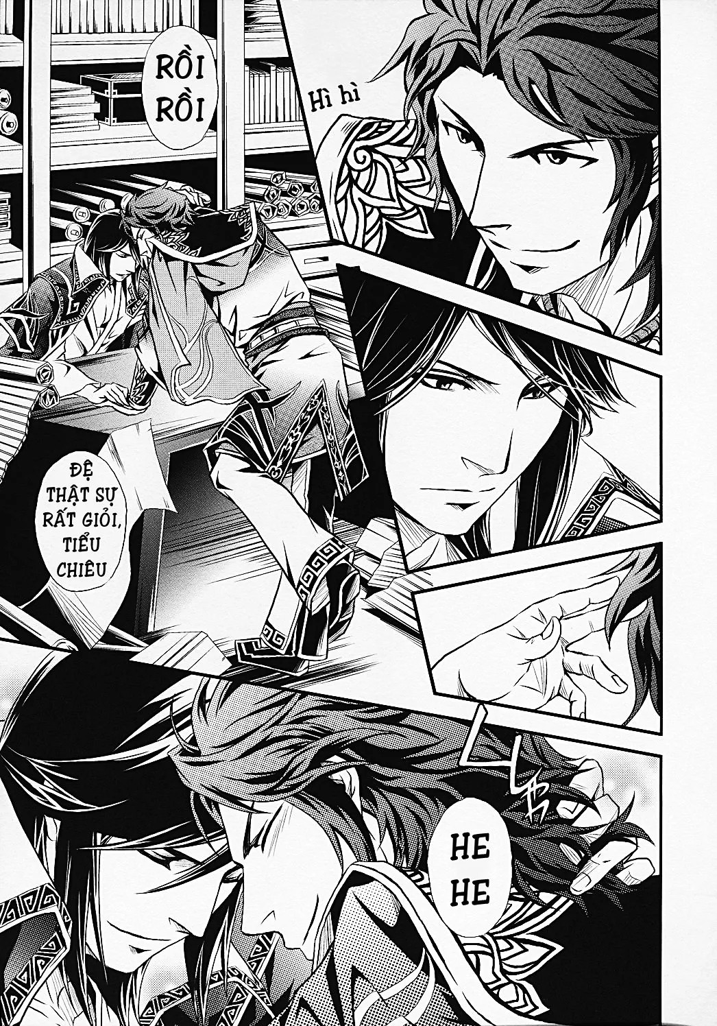 HentaiVN.net - Ảnh 5 - Dynasty Warriors Boy Love [Tam Quốc Chí Phiên Bản Tình Ái Nam-Nam; Dynasty Warriors Yaoi; Shin Shangoku Musou Yaoi] - Tập 6 - Băng Tuyết Hòa Hợp