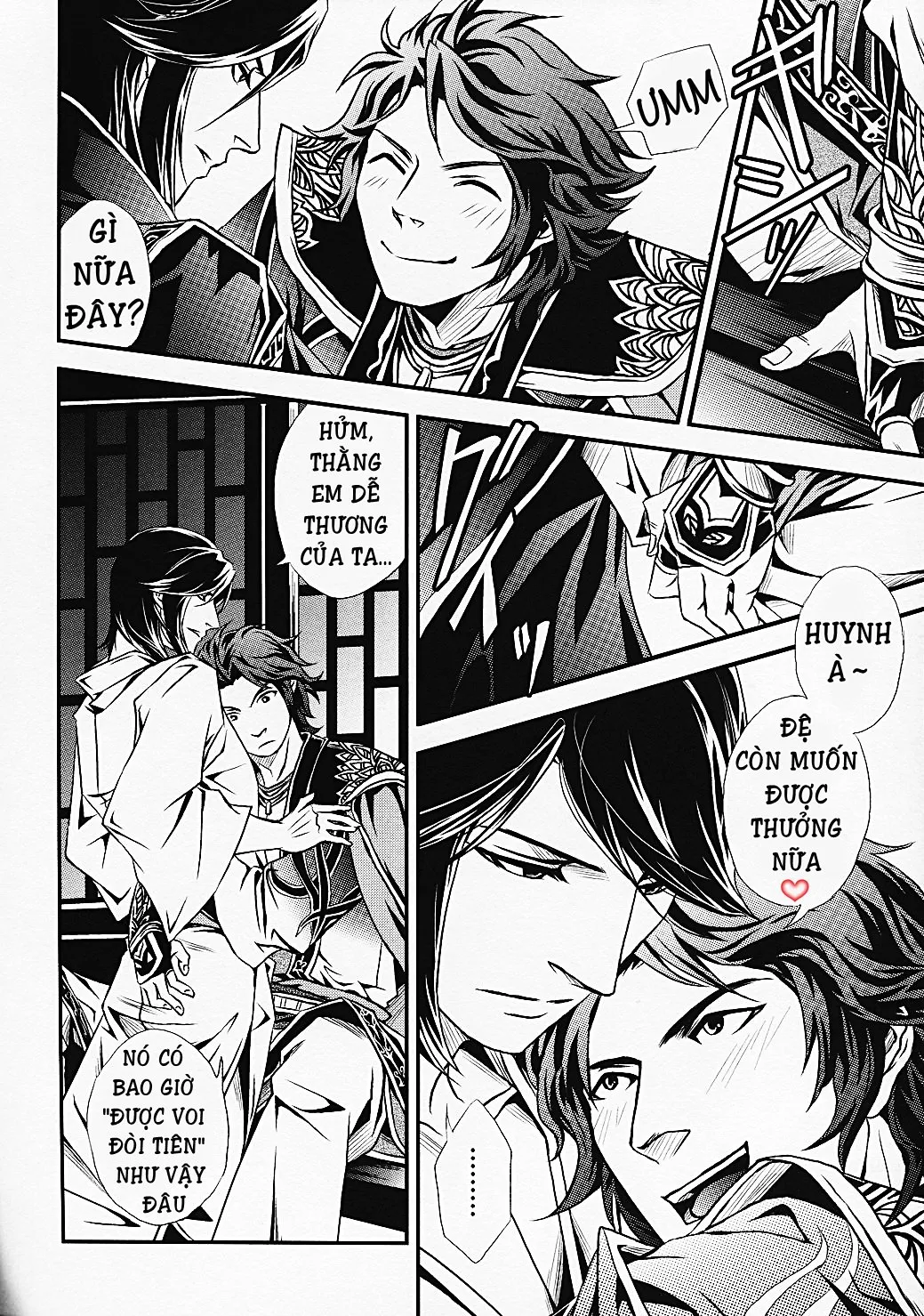 HentaiVN.net - Ảnh 6 - Dynasty Warriors Boy Love [Tam Quốc Chí Phiên Bản Tình Ái Nam-Nam; Dynasty Warriors Yaoi; Shin Shangoku Musou Yaoi] - Tập 6 - Băng Tuyết Hòa Hợp