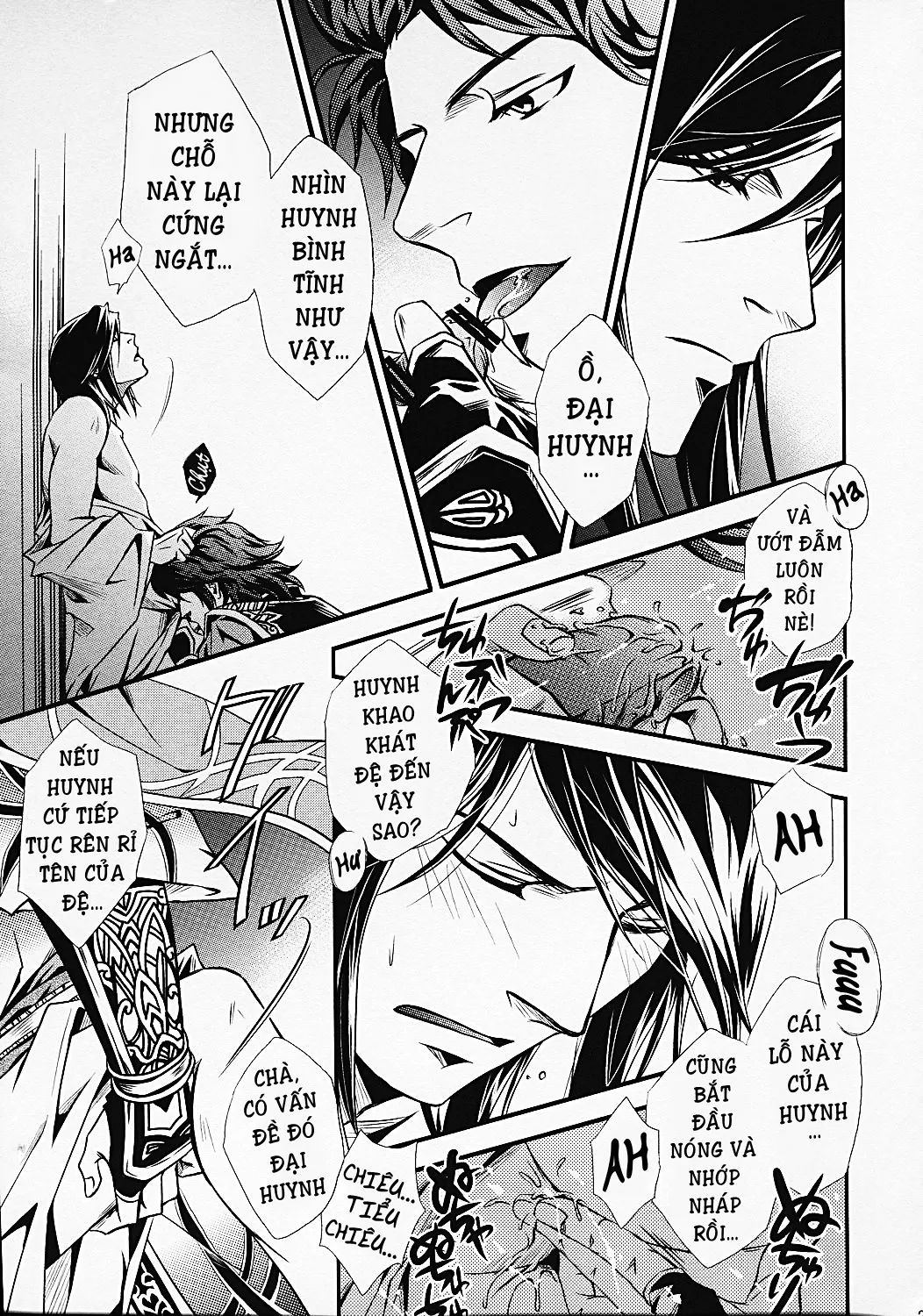 HentaiVN.net - Ảnh 9 - Dynasty Warriors Boy Love [Tam Quốc Chí Phiên Bản Tình Ái Nam-Nam; Dynasty Warriors Yaoi; Shin Shangoku Musou Yaoi] - Tập 6 - Băng Tuyết Hòa Hợp