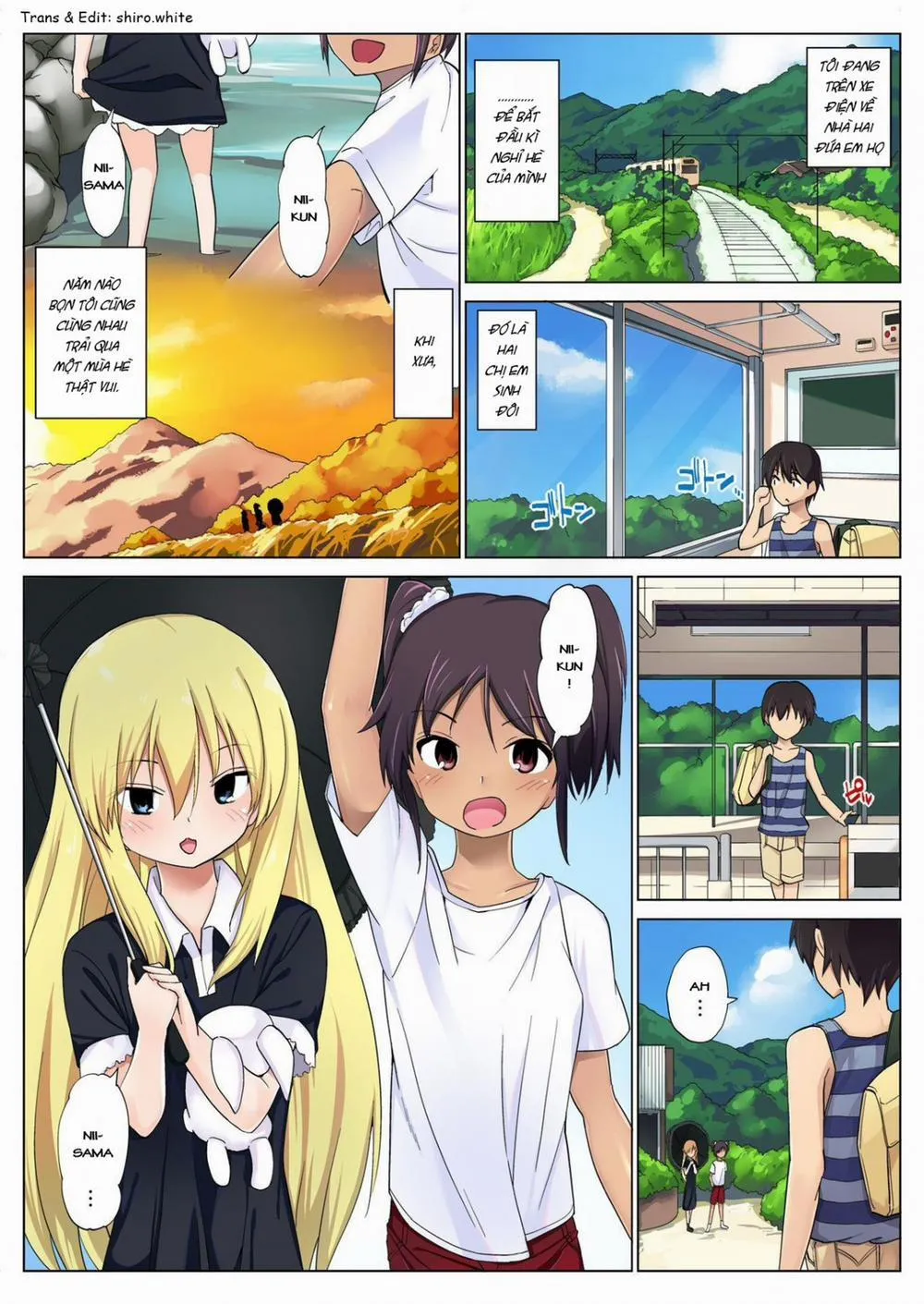 HentaiVN.net - Ảnh 3 - [Loli] Himitsu no Natsu Yasumi - Chương 1
